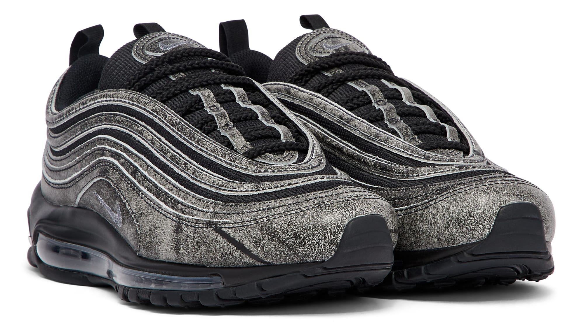 Comme Des Garcons x Nike Air Max 97 'Black' Pair