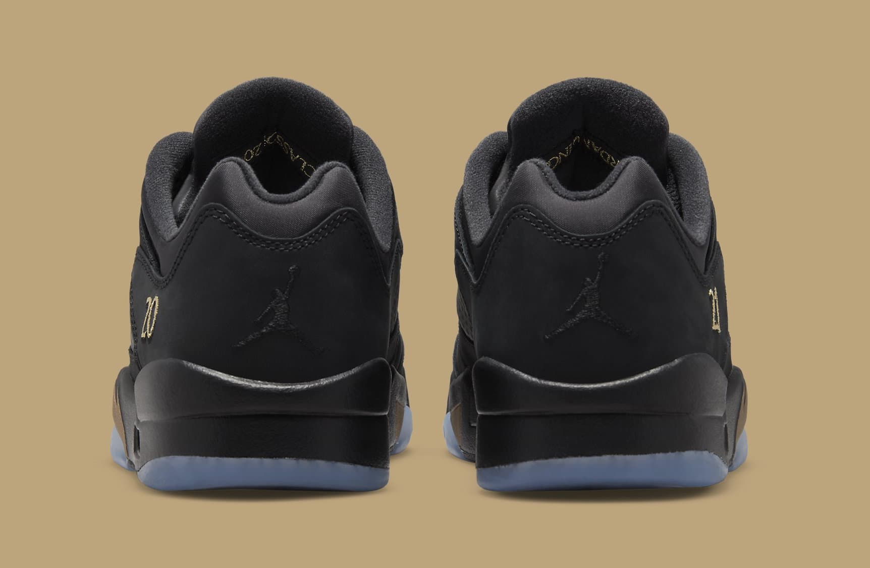 Air Jordan 5 Retro Low Wings 'Class of 2020-21' DJ1094-001 Heel