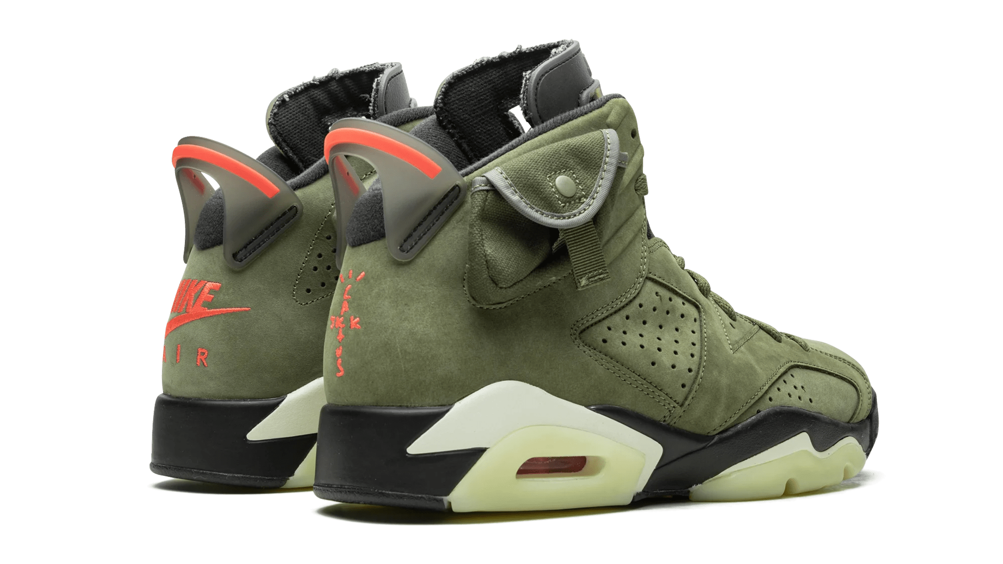 Travis Scott Air Jordan 6 Vi Medium Olive Release Date Cn1084 200 Sole Collector