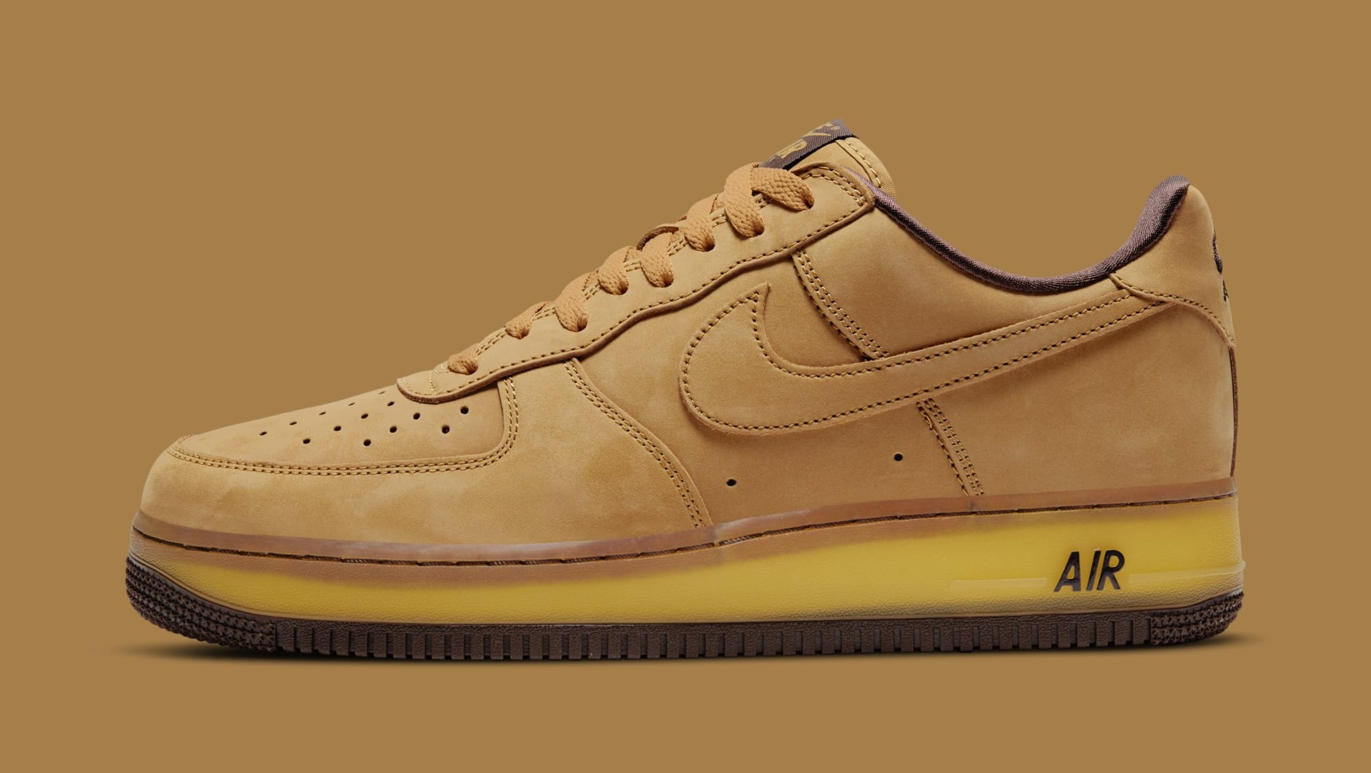 air force one low wheat mocha