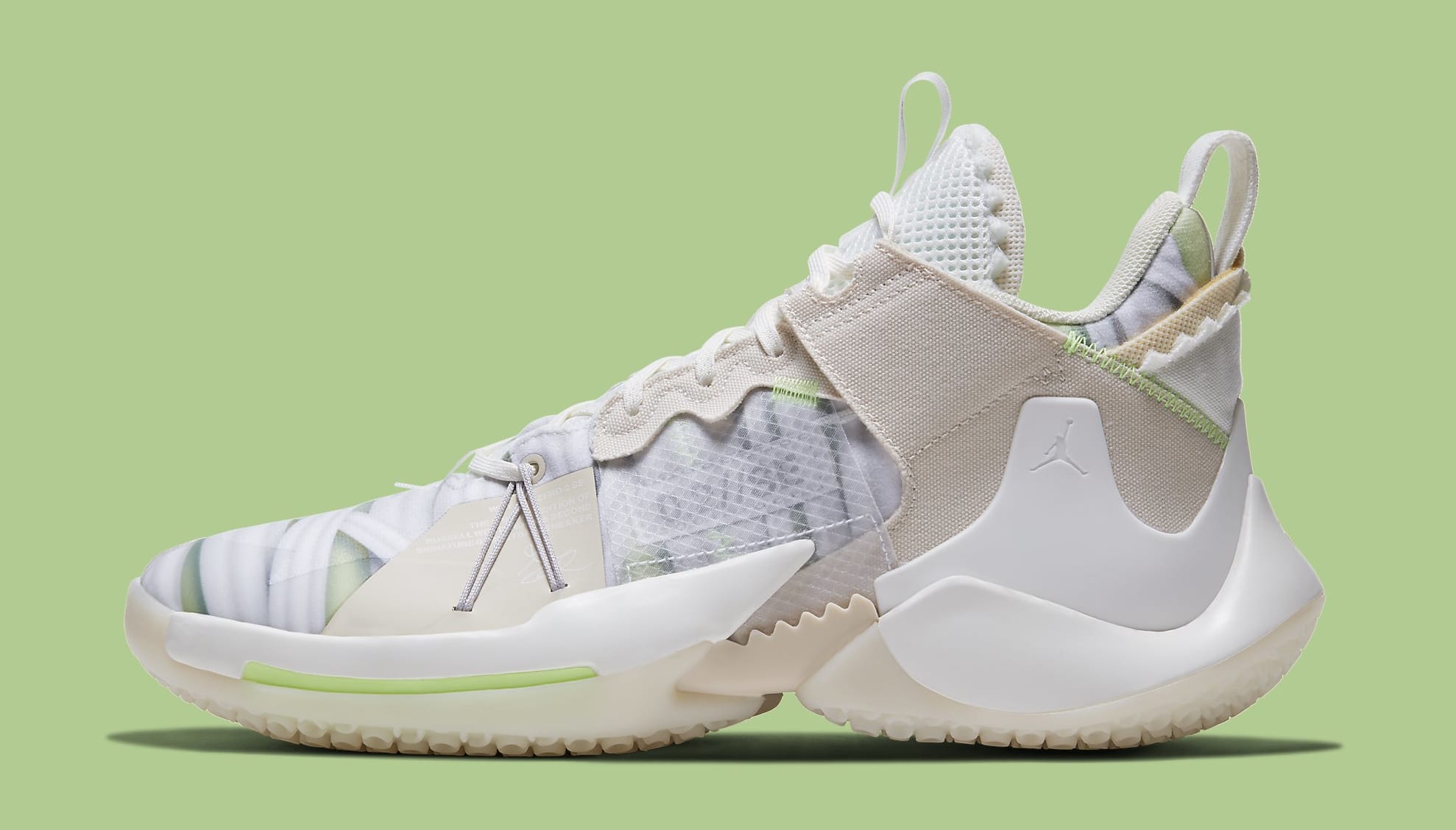 westbrook lime green shoes