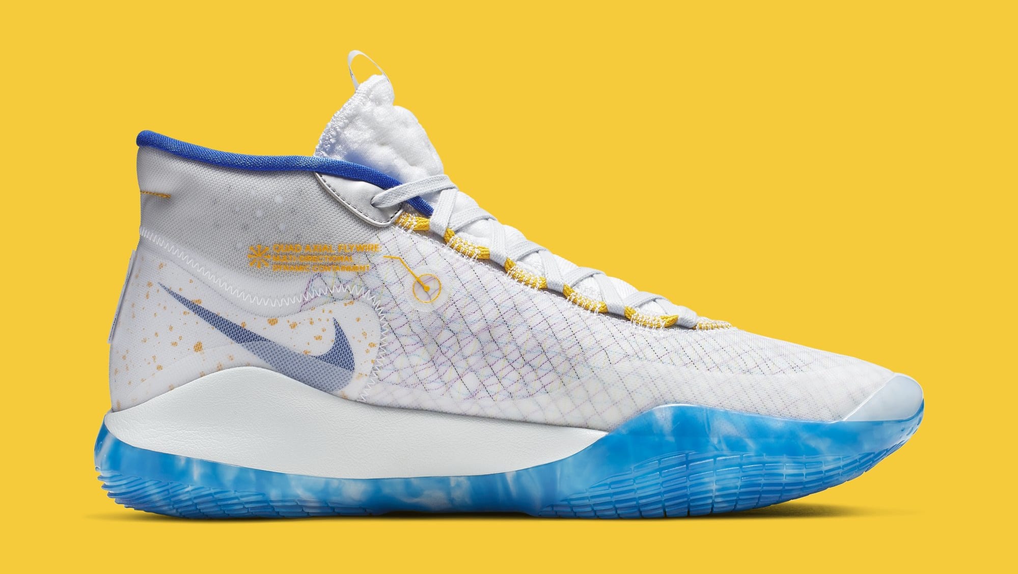 Nike KD 12 'Warriors Home' AR4229-100 (Medial)