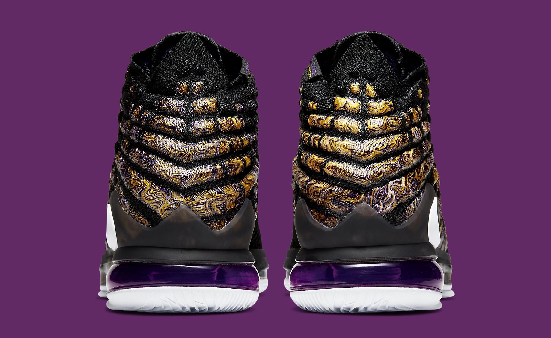 nike lebron 17 lakers shoes