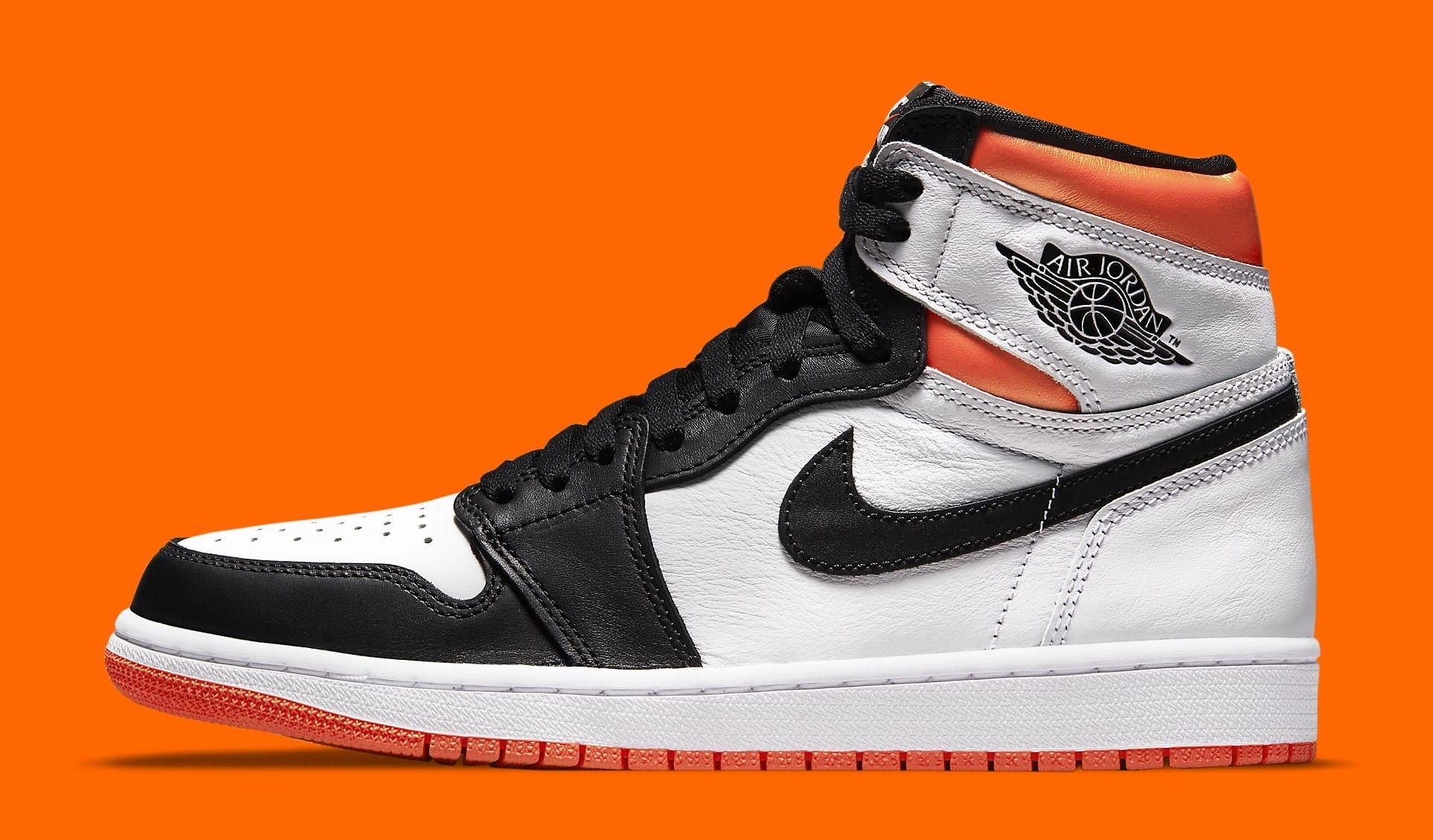 grey black orange jordan 1