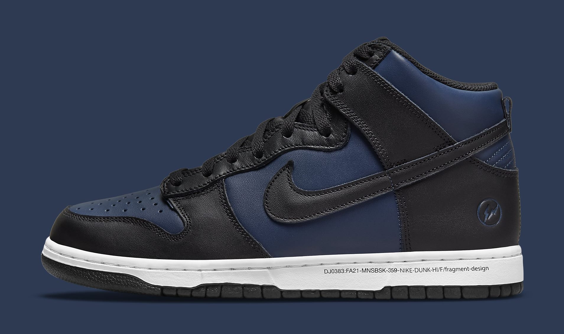 nike dunk fragment high