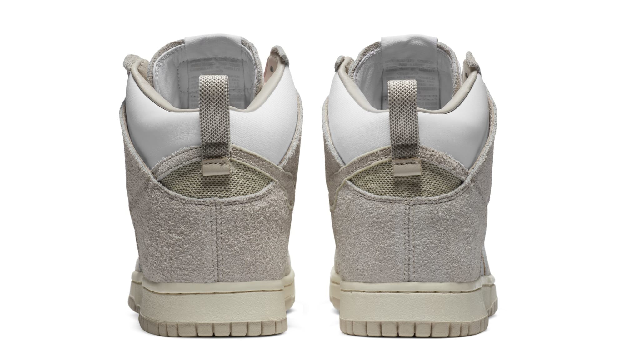 Notre x Nike Dunk High 'Light Orewood Brown/White' (Heel)