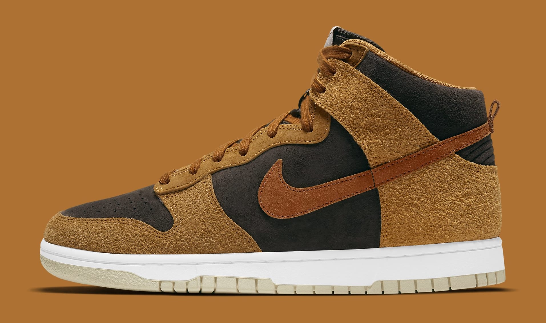 Nike Dunk High 'Dark Curry' Release 