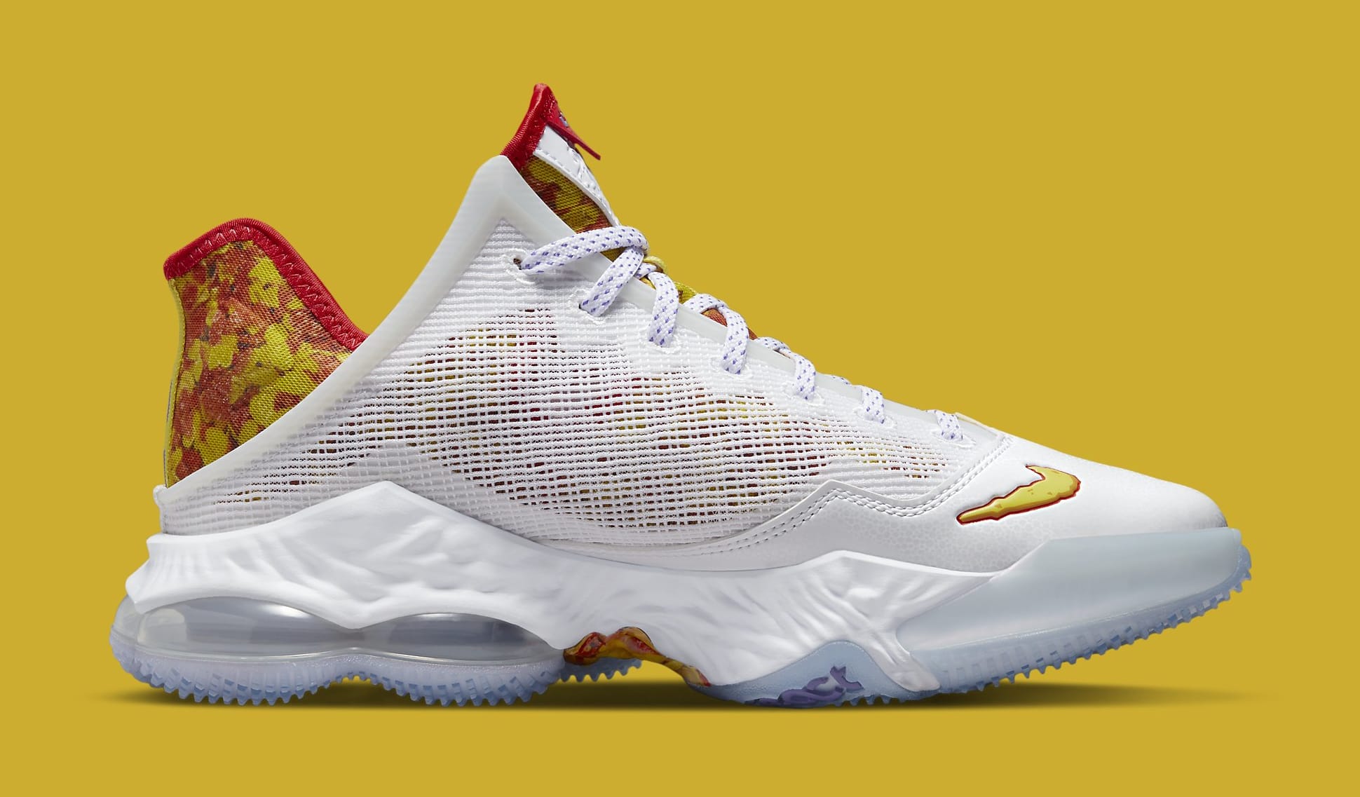 Nike LeBron XIX 19 Low 'Magic Fruity Pebbles' Release Date DQ8344-100 ...