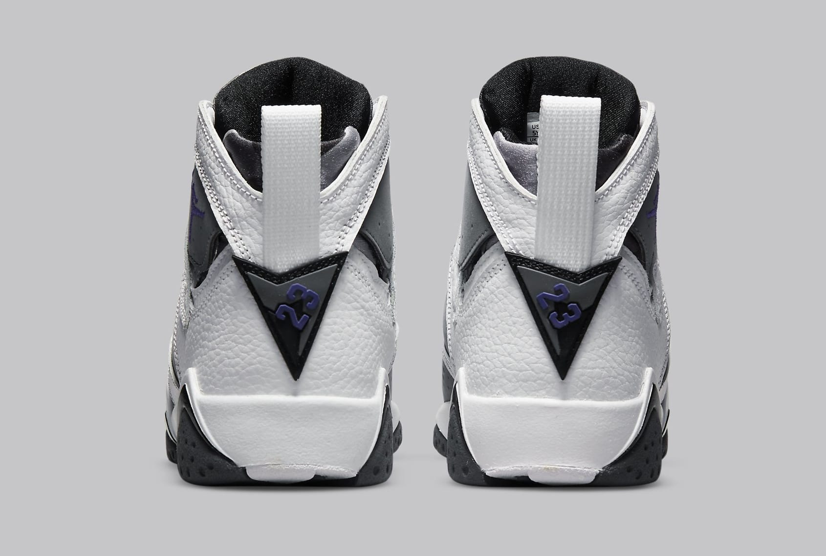 Air Jordan 7 Retro 'Flint' 2021 GS DJ2777-100 Heel