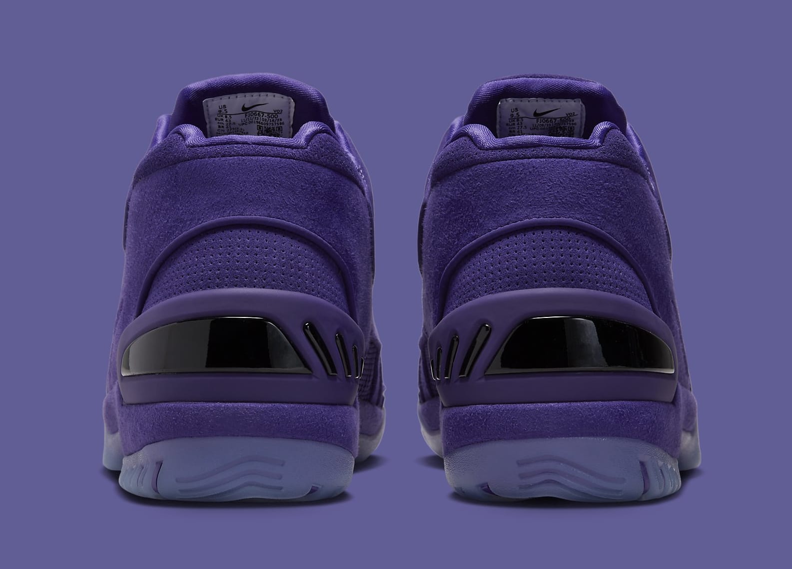 Nike Air Zoom Generation 'Purple Suede' FJ0667 500 Heel