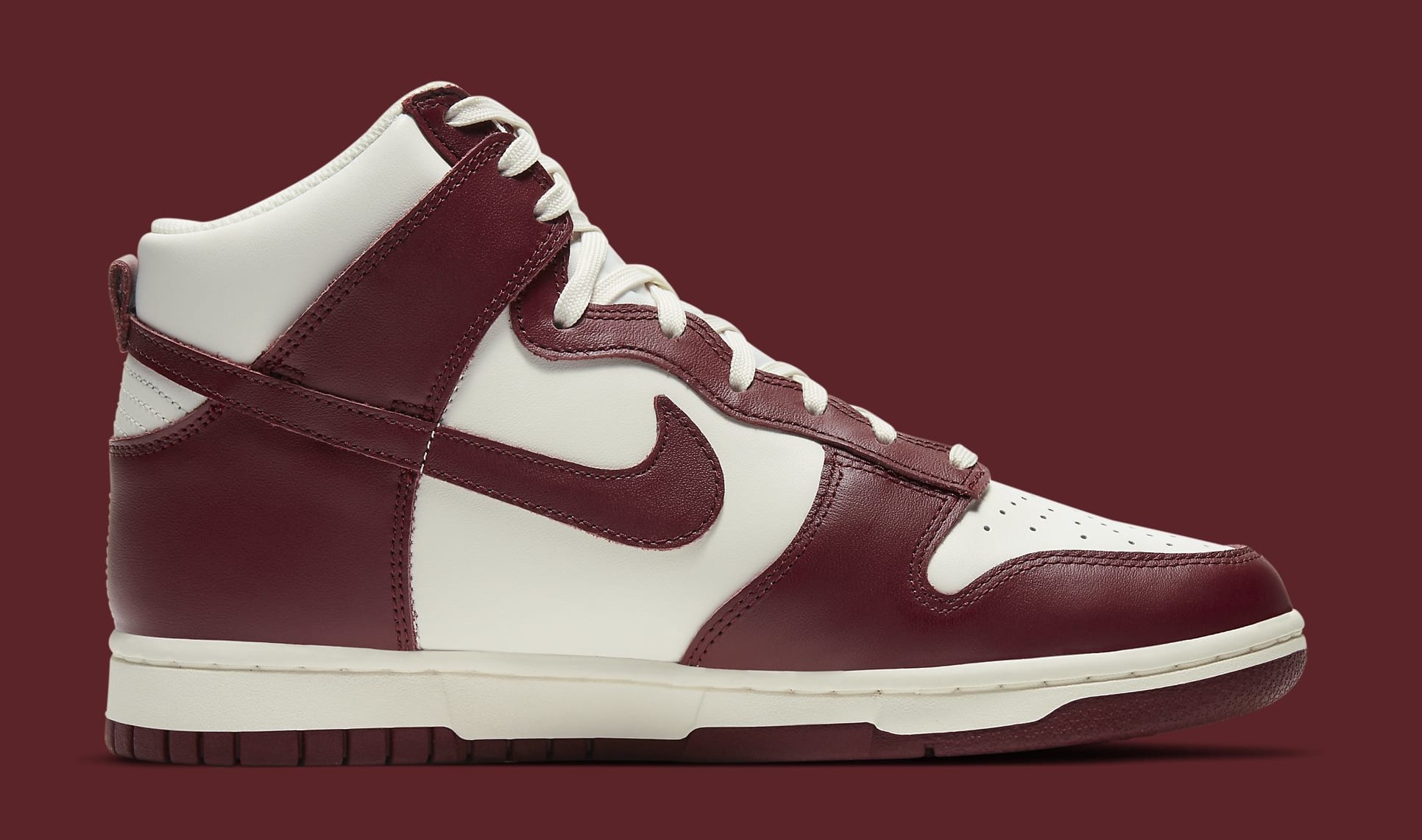 red dunks high top