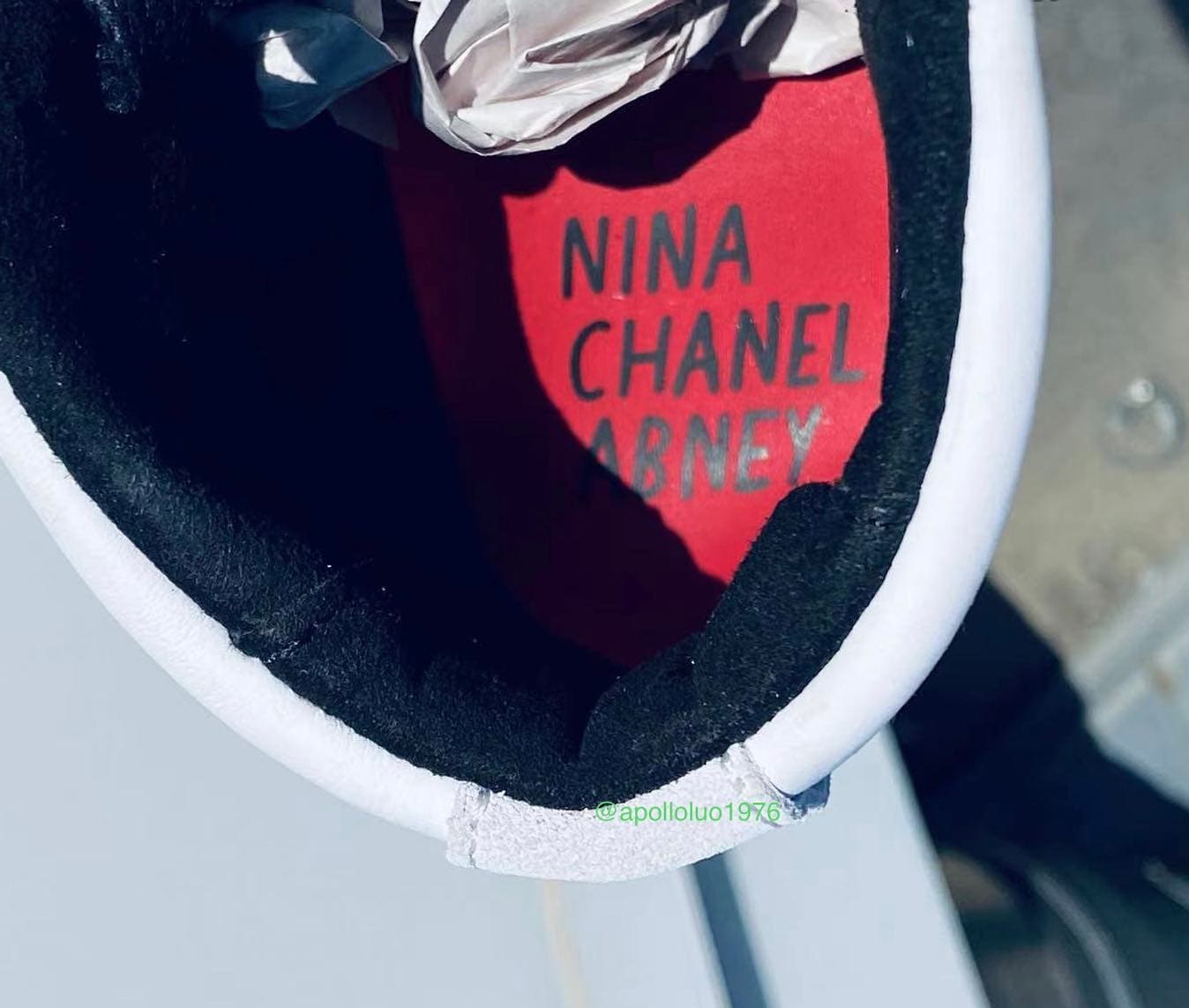 Nina Chanel Abney x Air Jordan 2 Collab Insole