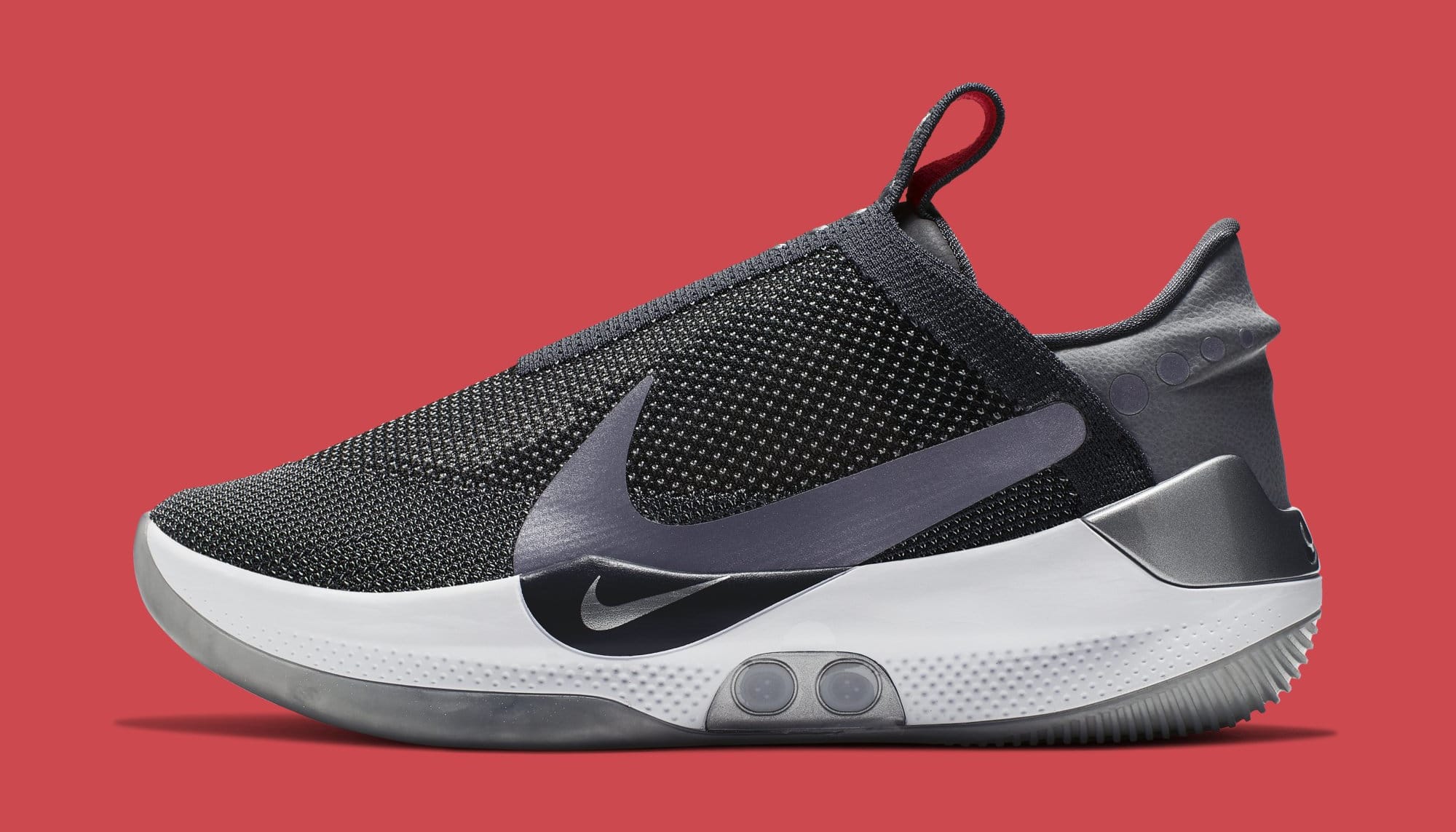 men nike adapt bb dark grey