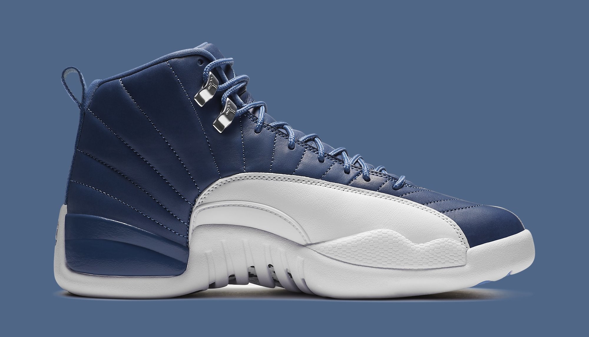 Air Jordan 12 Retro 'Indigo' 130690-404 Medial