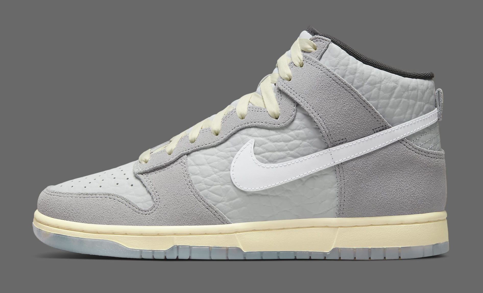 Nike Dunk High 'Wolf Grey' DR8753 077 Lateral