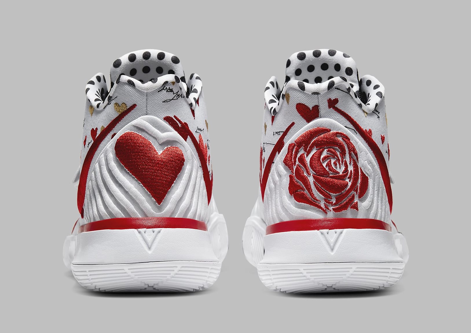 kyrie irving heart shoes