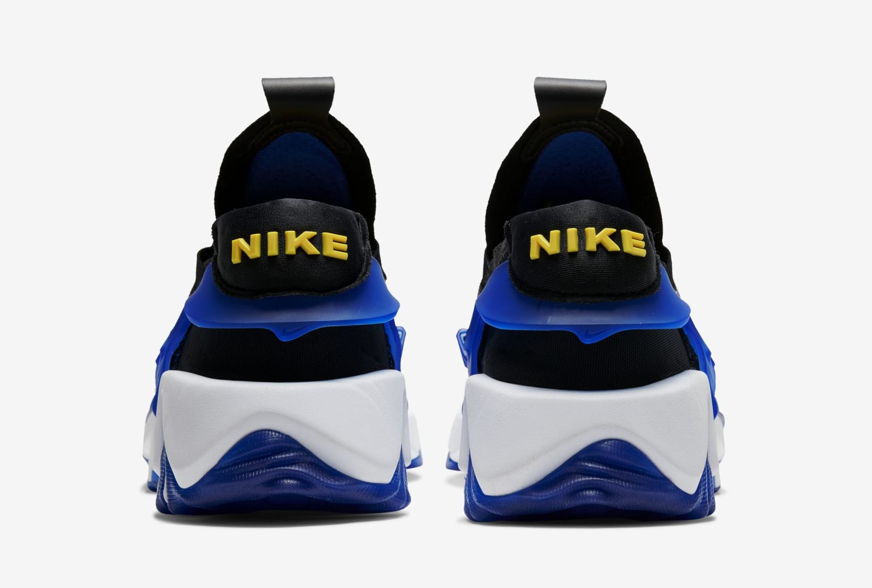 nike adapt huarache on feet