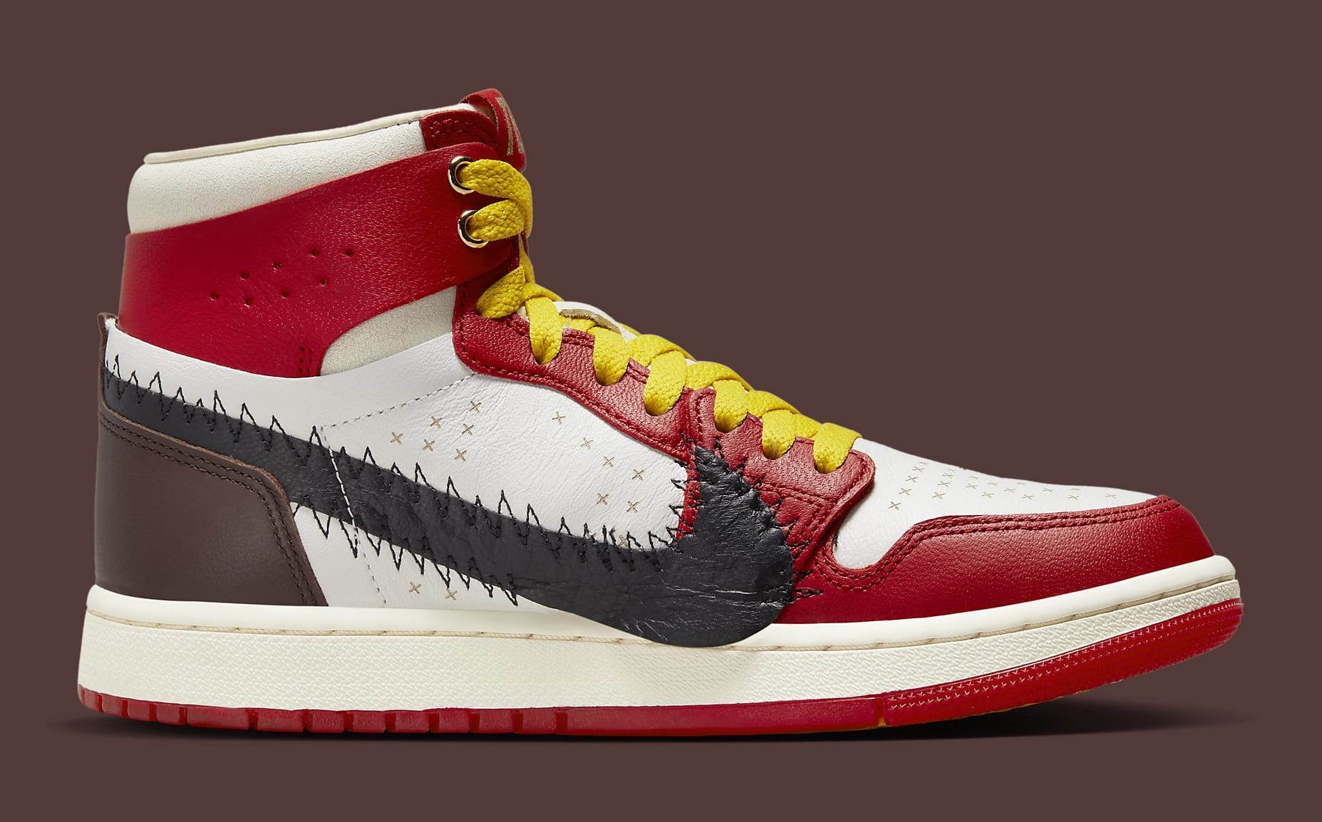Teyana Taylor x Air Jordan 1 'A Rose From Harlem' FJ0604 601 Medial