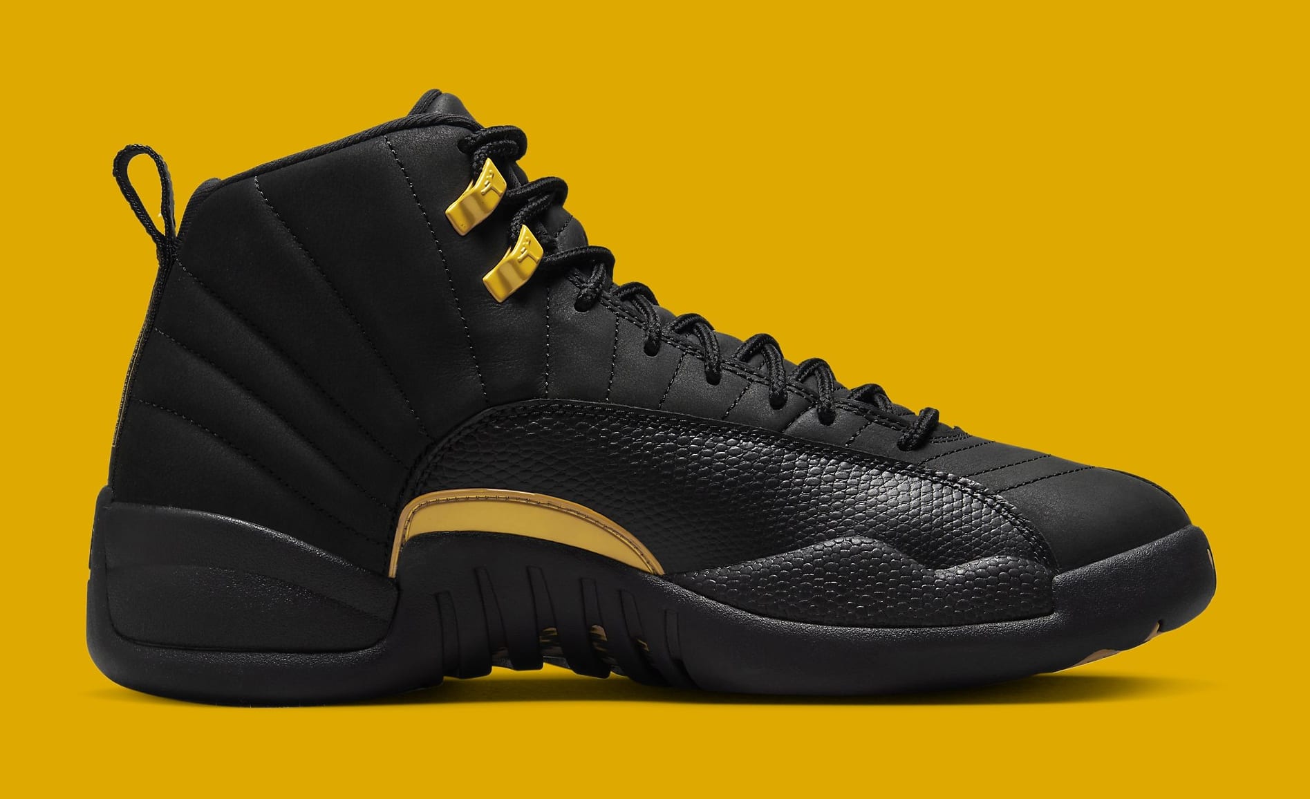 yellow and black air jordan 12