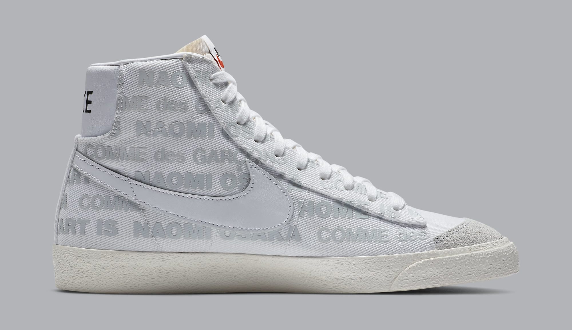 bolígrafo láser Propuesta Naomi Osaka x Comme des Garcons x Nike Blazer Mid Release Date DA5383-100 |  Sole Collector