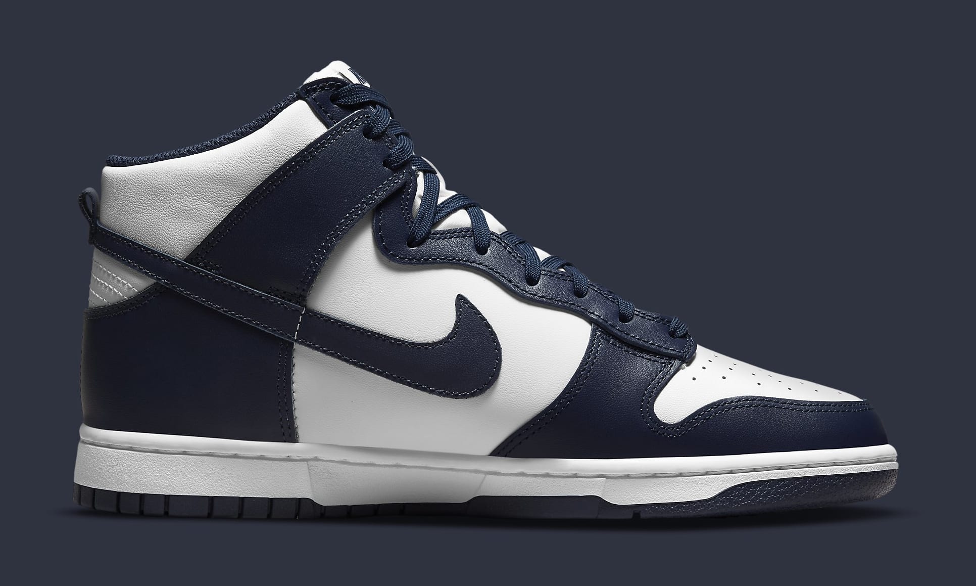 nike dunk high retro navy blue