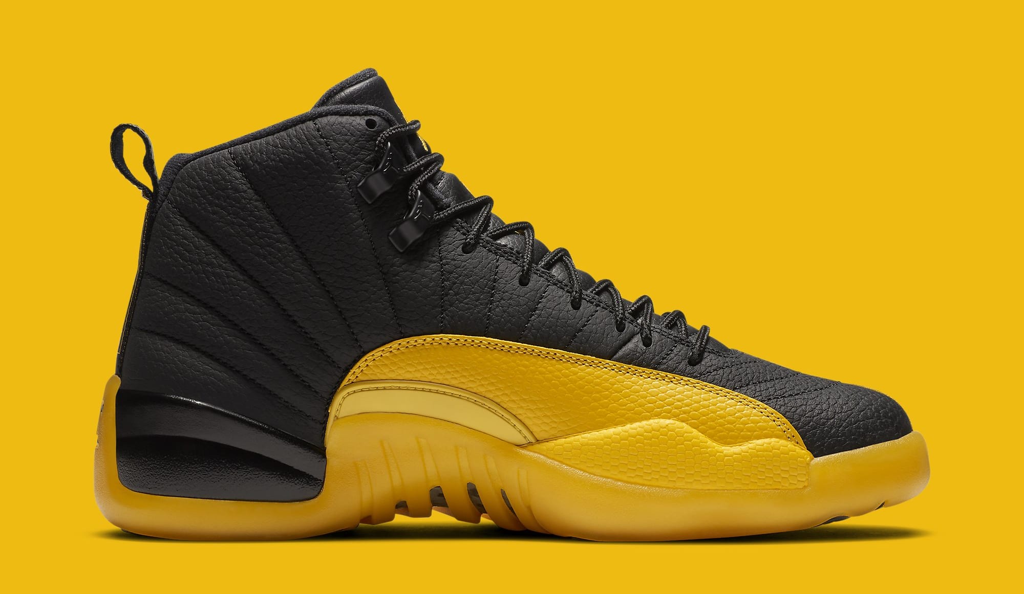 black and yellow jordans 12 release date