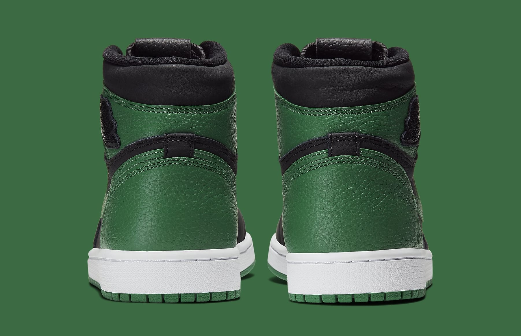 finish line jordan 1 pine green