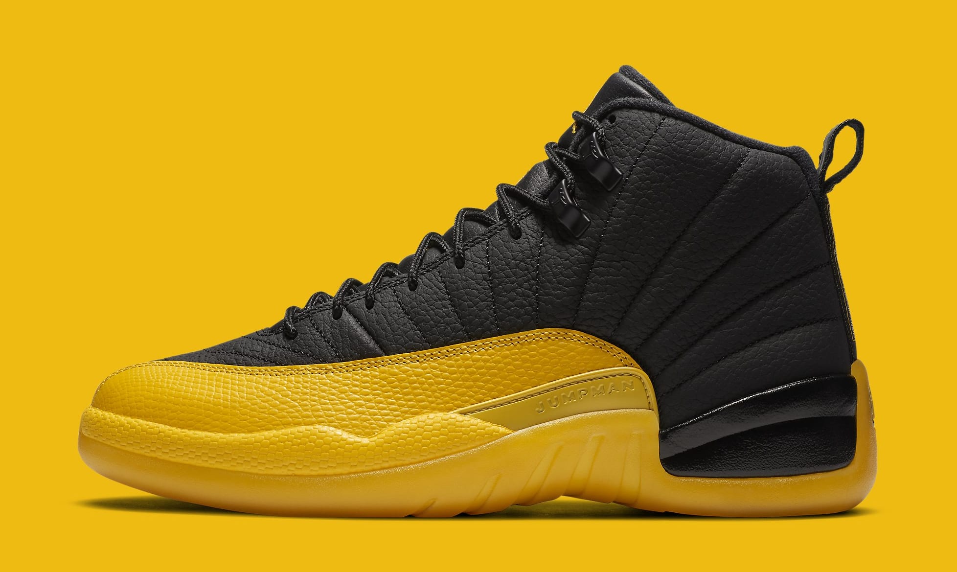 Air Jordan 12 Black University Gold 