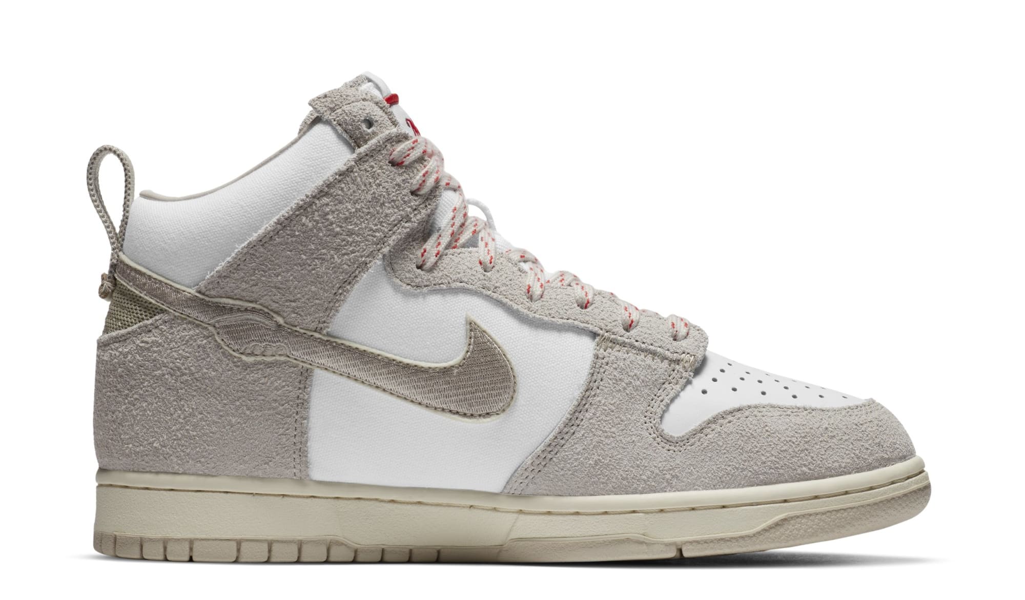 Notre x Nike Dunk High 'Light Orewood Brown/White' (Medial)