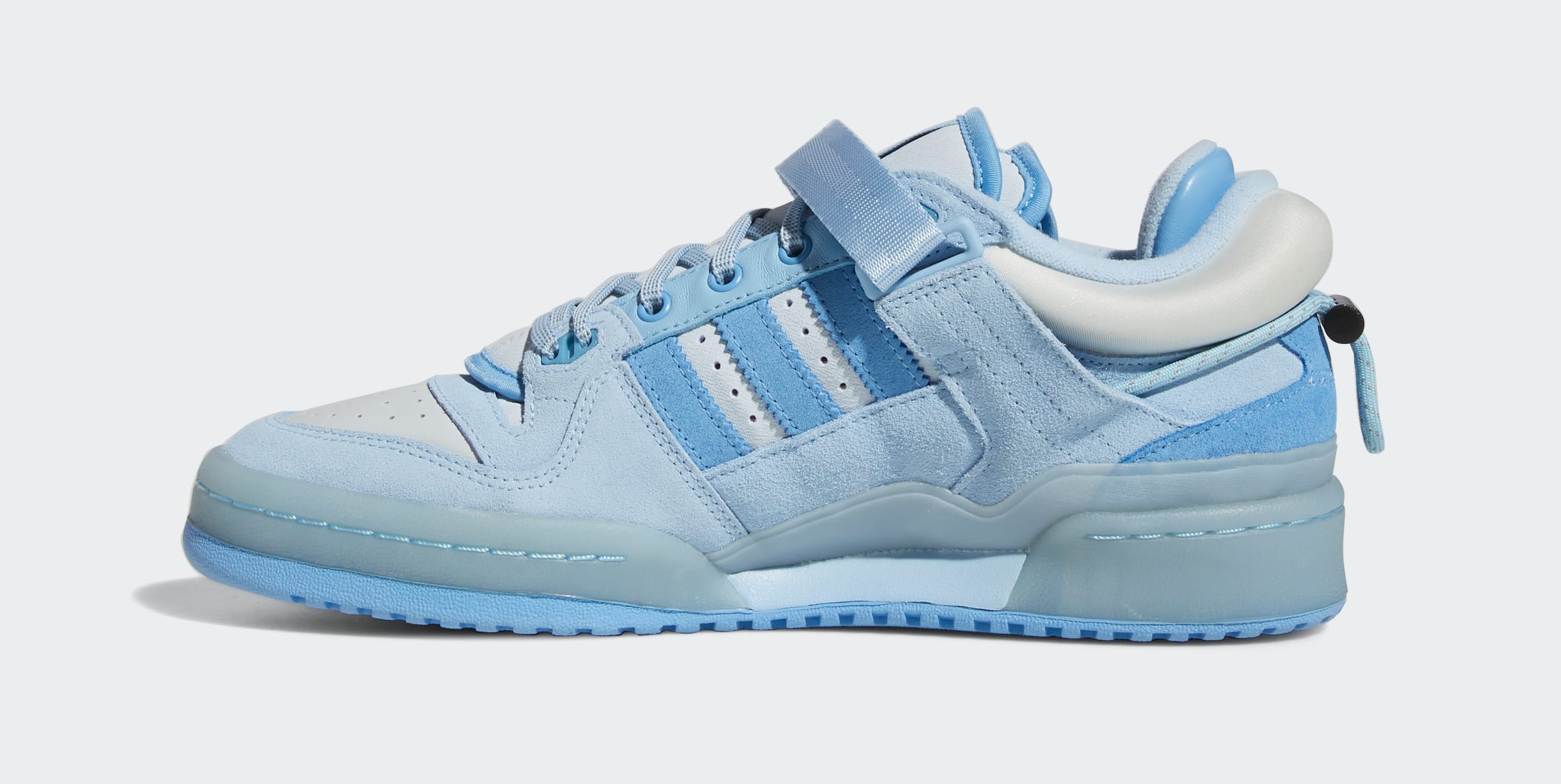 Bad Bunny x Adidas Forum Buckle Low Blue Release Date 2022 GY9693 | Sole Collector