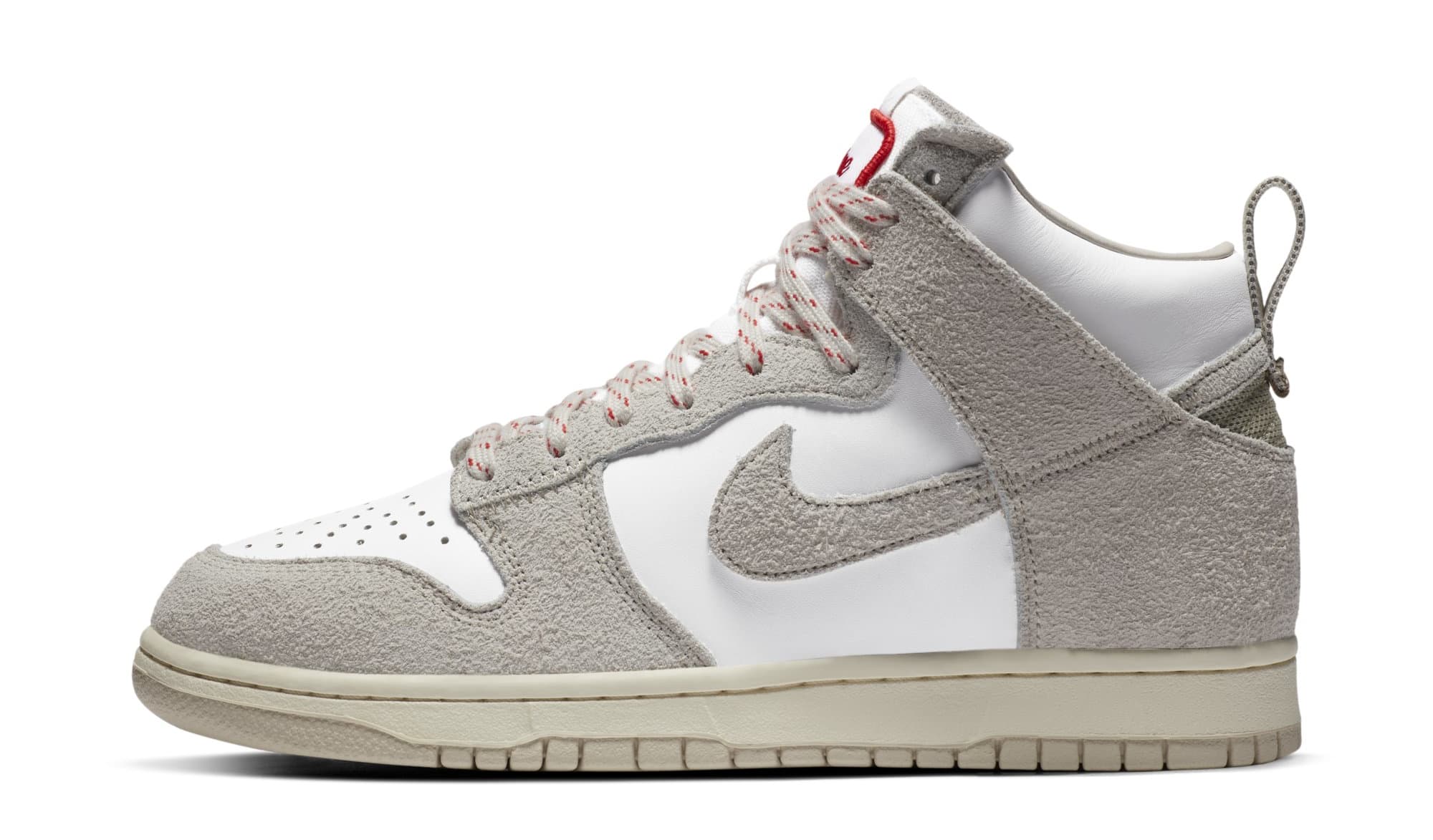 Notre x Nike Dunk High 'Light Orewood Brown/White' (Lateral)