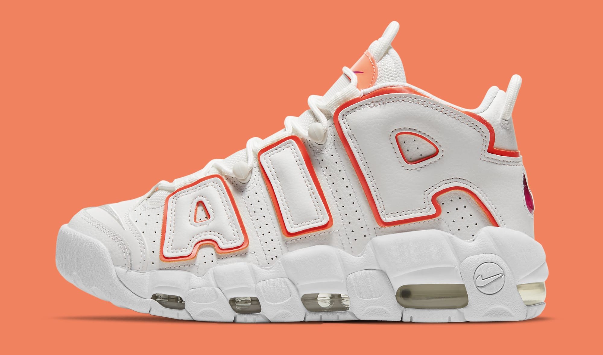 Nike Air More Uptempo 'Sunset' DH4968-100 Lateral