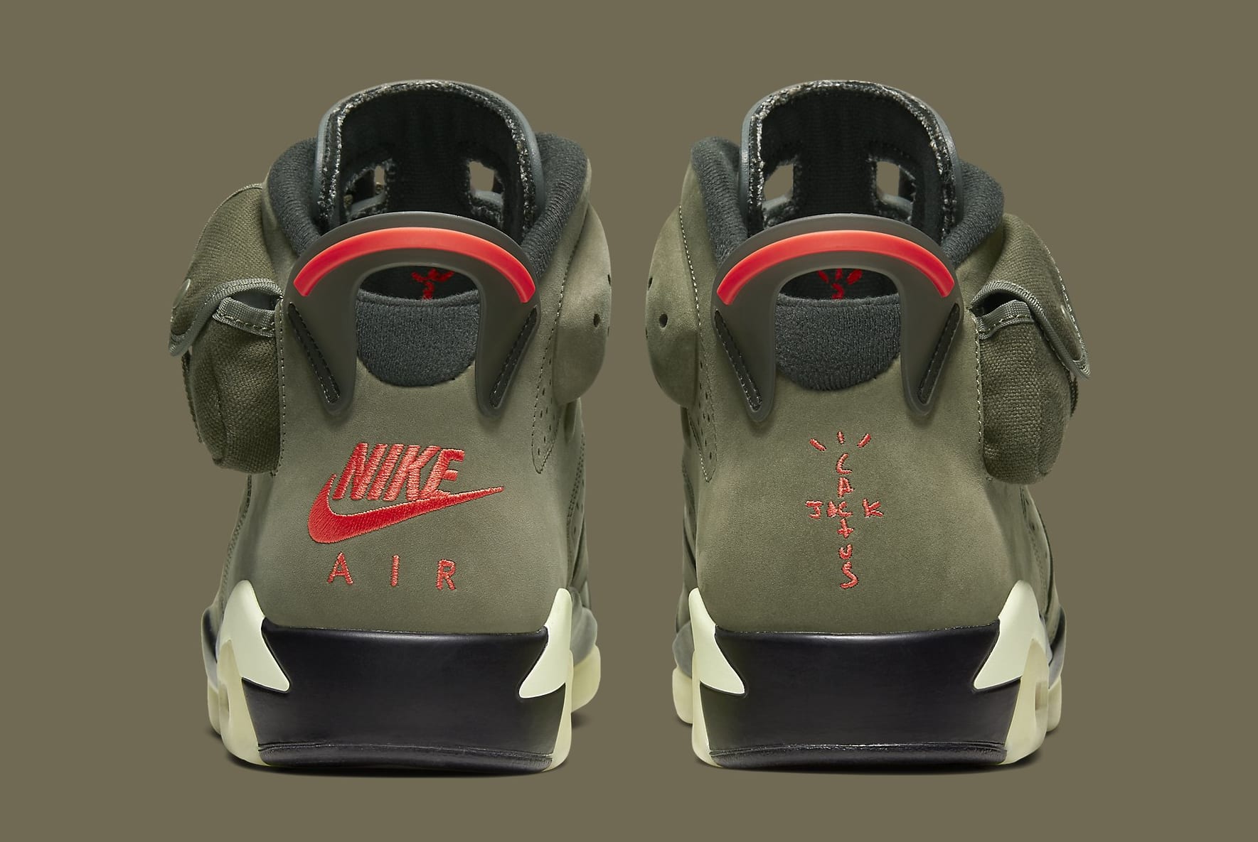 Travis Scott Air Jordan 6 Vi Medium Olive Release Date Cn1084 200