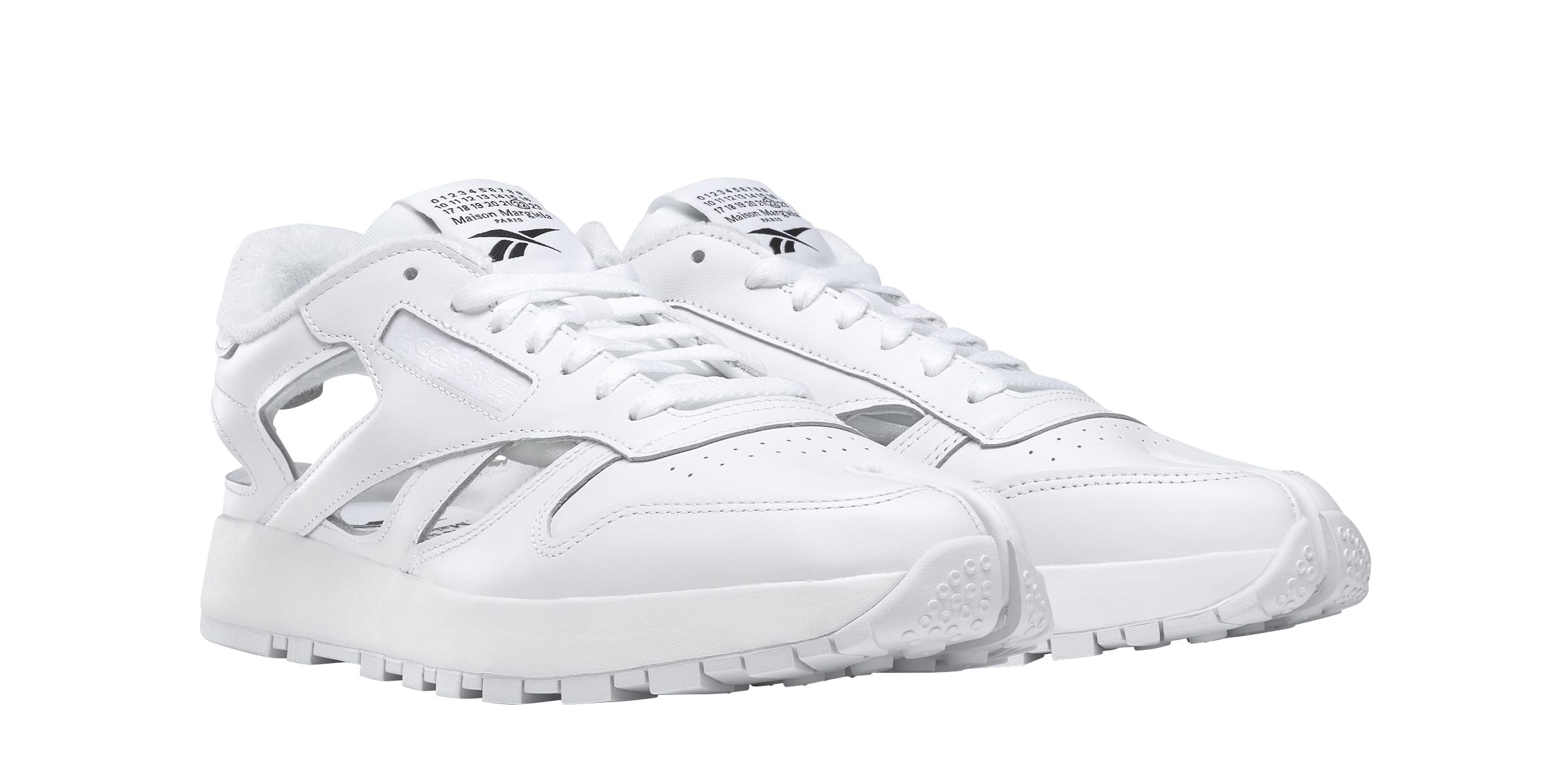 Maison Margiela x Reebok Classic Leather Tabi Décortiqué Low 'White' (Pair)