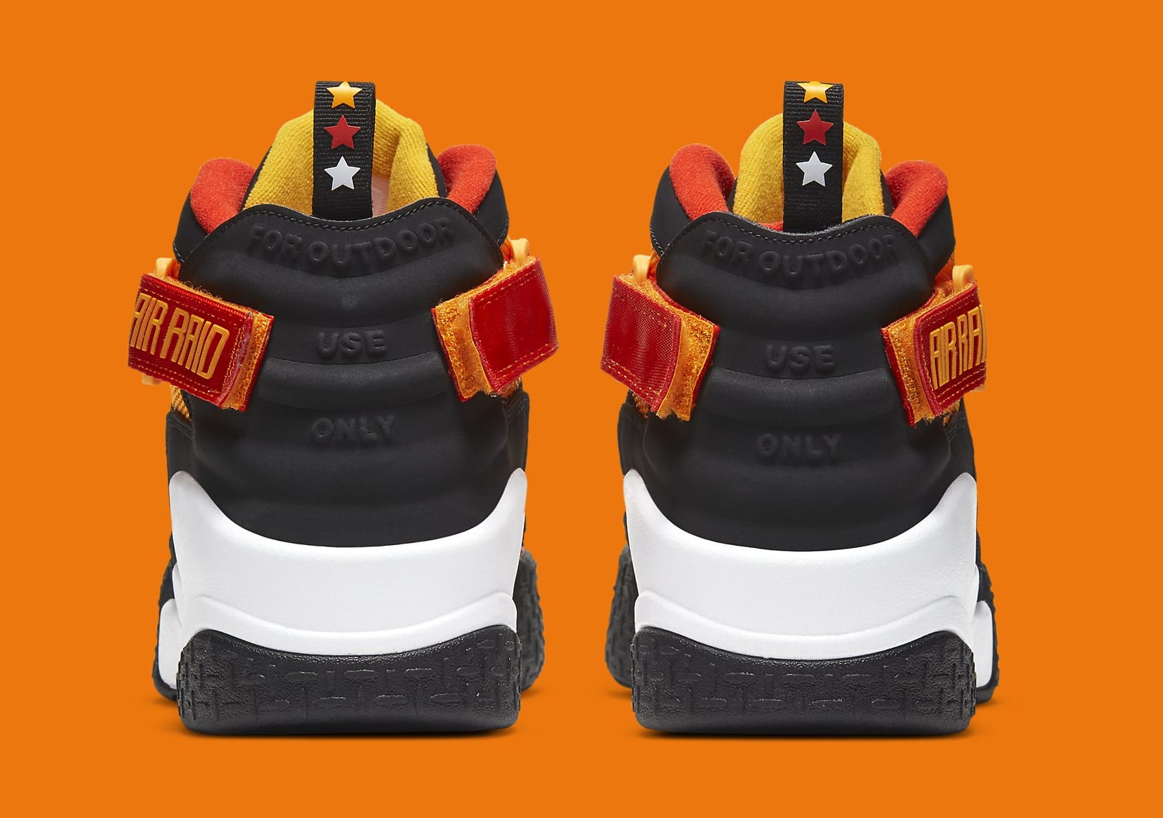 Nike Air Raid 'Rayguns' DD9222-001 Heel