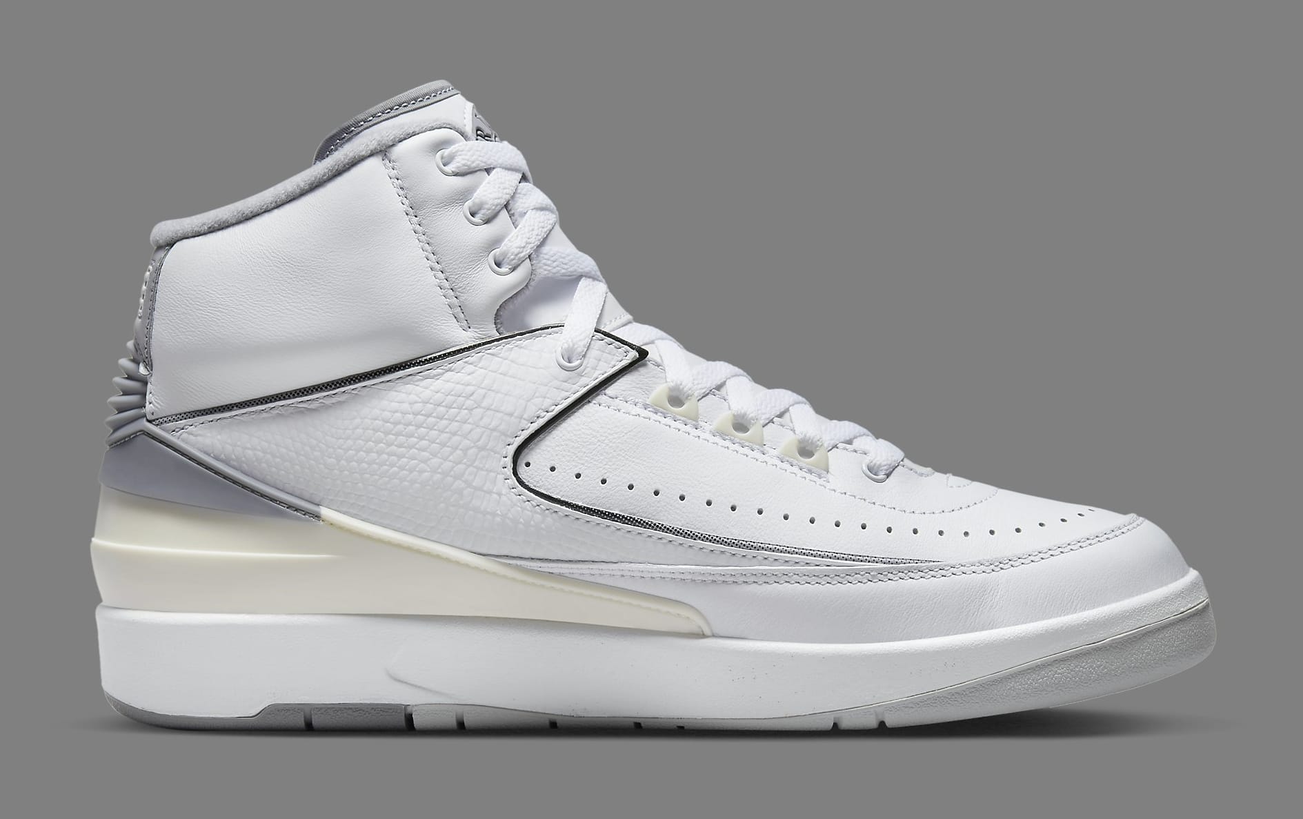 Air Jordan 2 'Cement Grey' Release Date DR8884-100​​​​​​​ | Sole