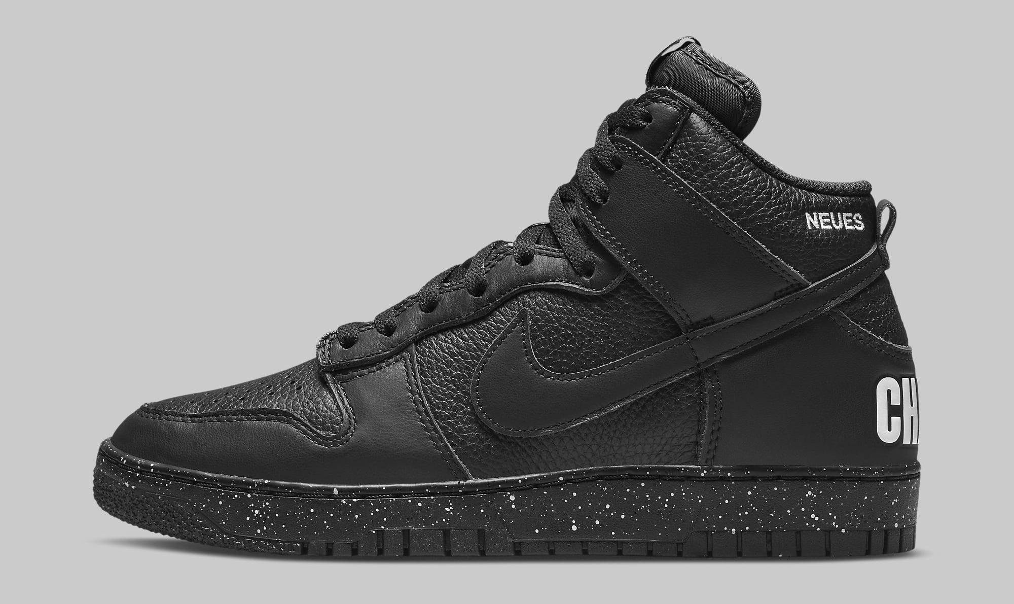 Undercover x Nike Dunk High 'Black' DQ4121 001 Lateral