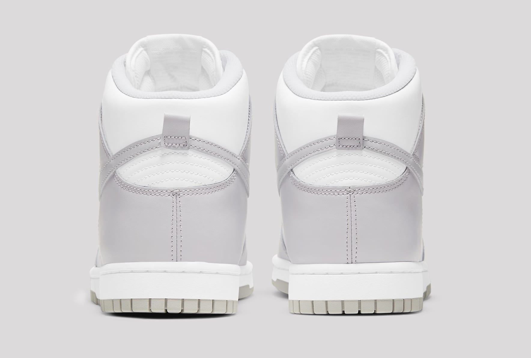 Nike Dunk High 'White/Vast Grey' DD1399-100 Heel