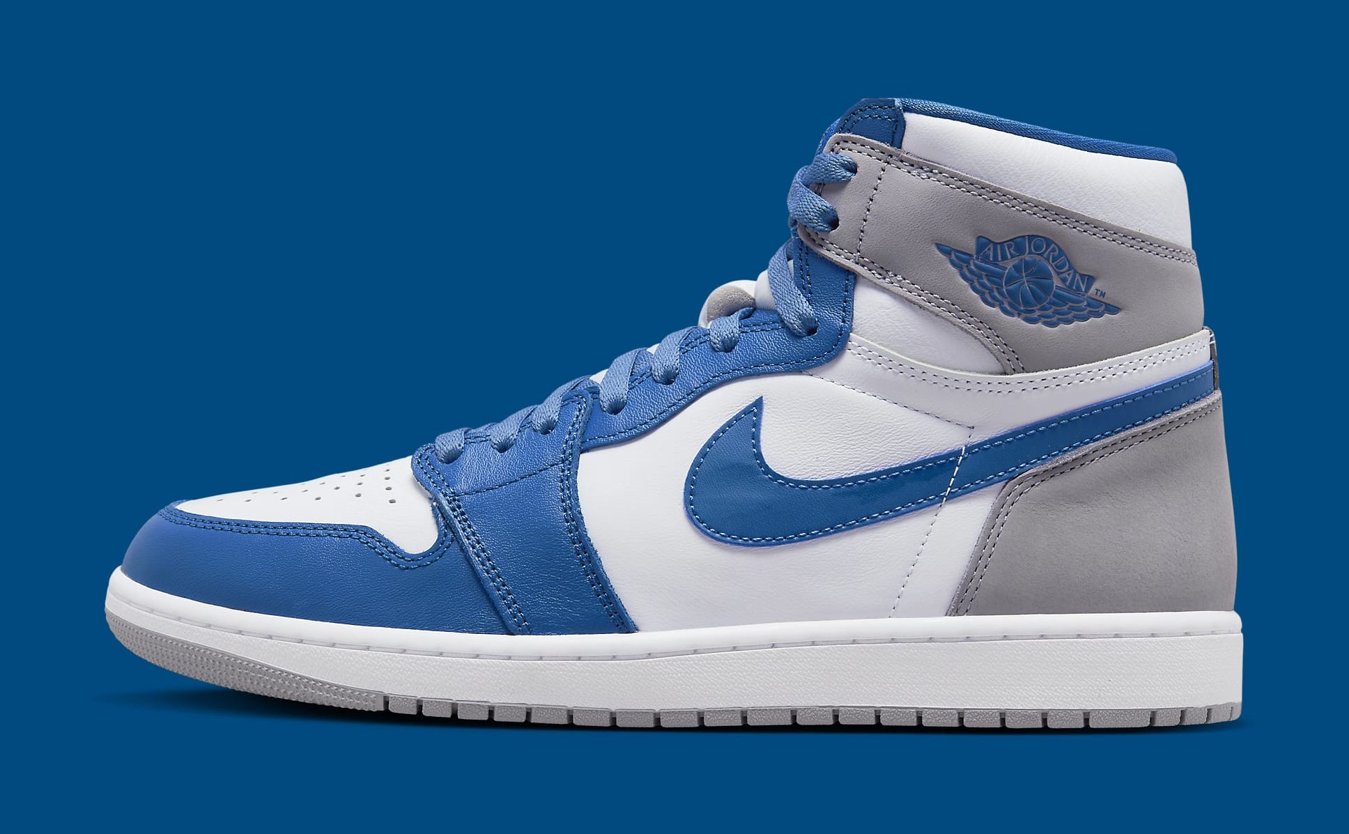 Official Look at the 'True Blue' Air Jordan 1 High The Jordan 3 ...
