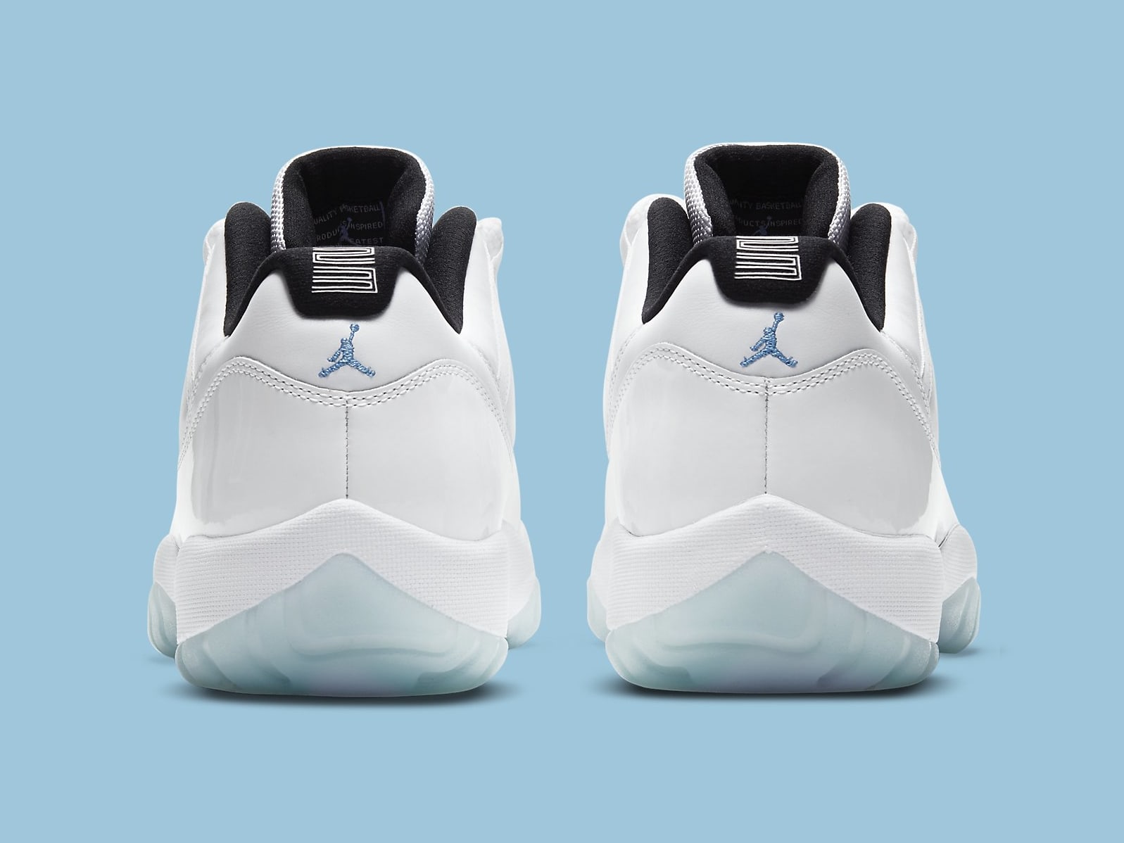 Air Jordan 11 XI Low Legend Blue Release Date AV2187-117 Heel