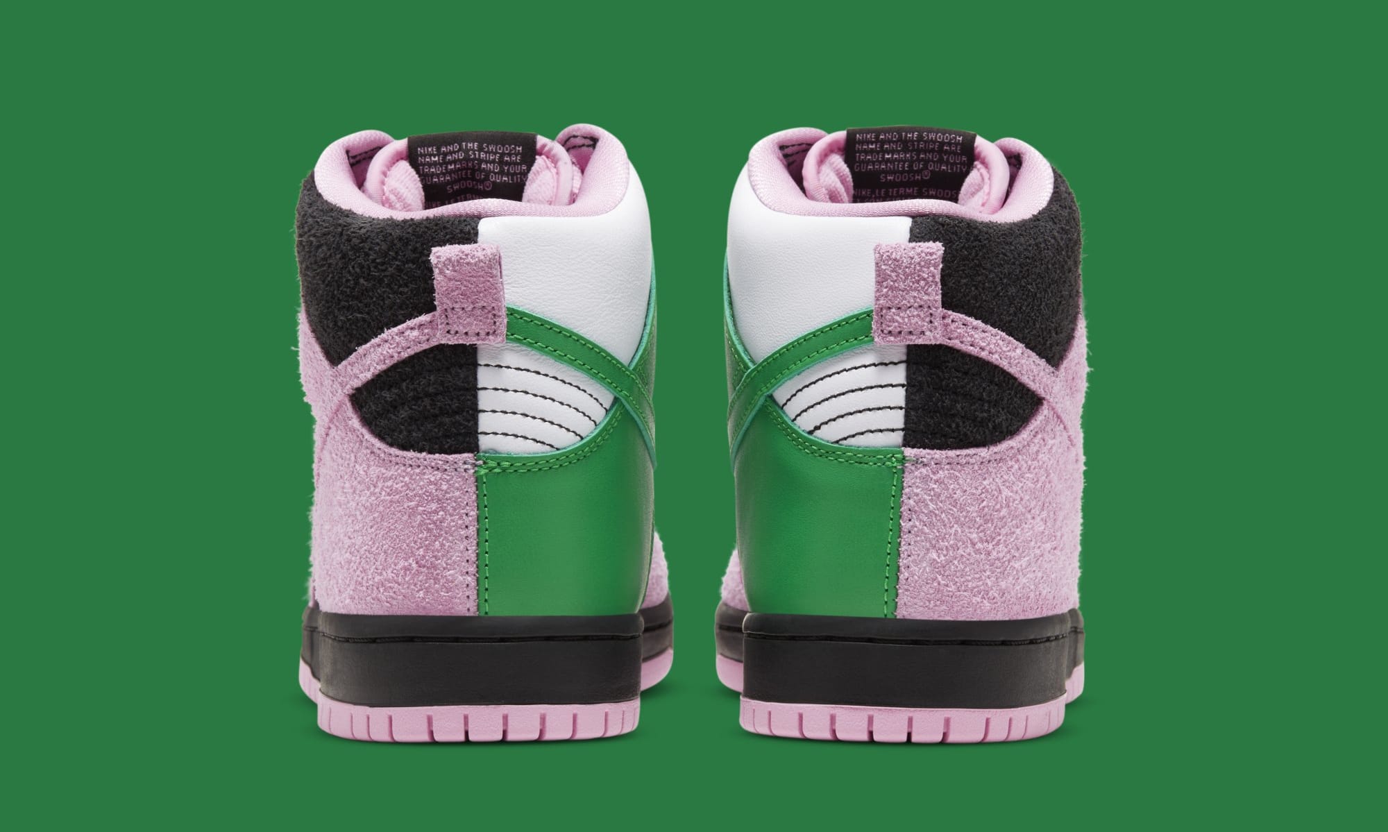 nike dunk high heel shoes