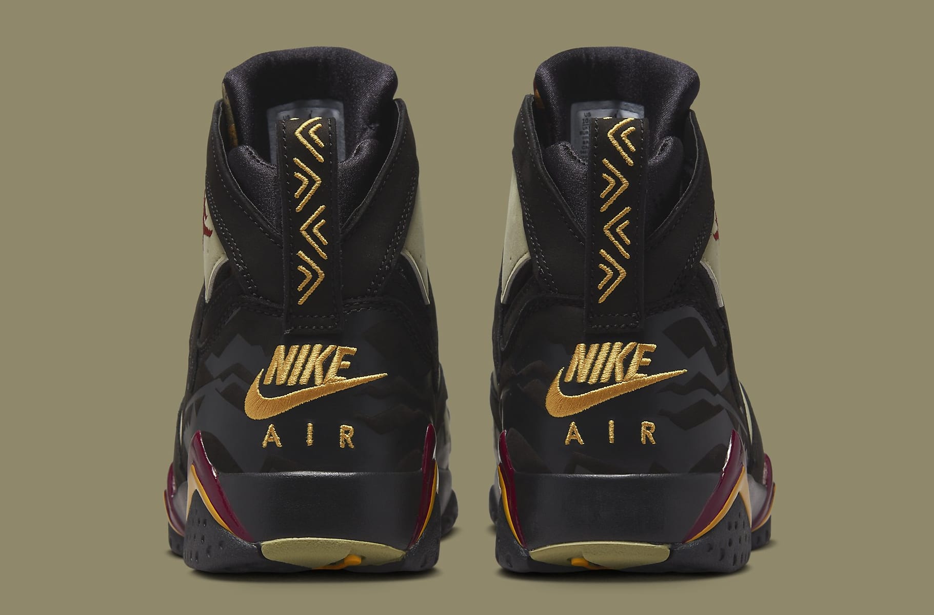 Air Jordan 7 Retro 'Olive' Release Date January 2023 DN9782001 Sole