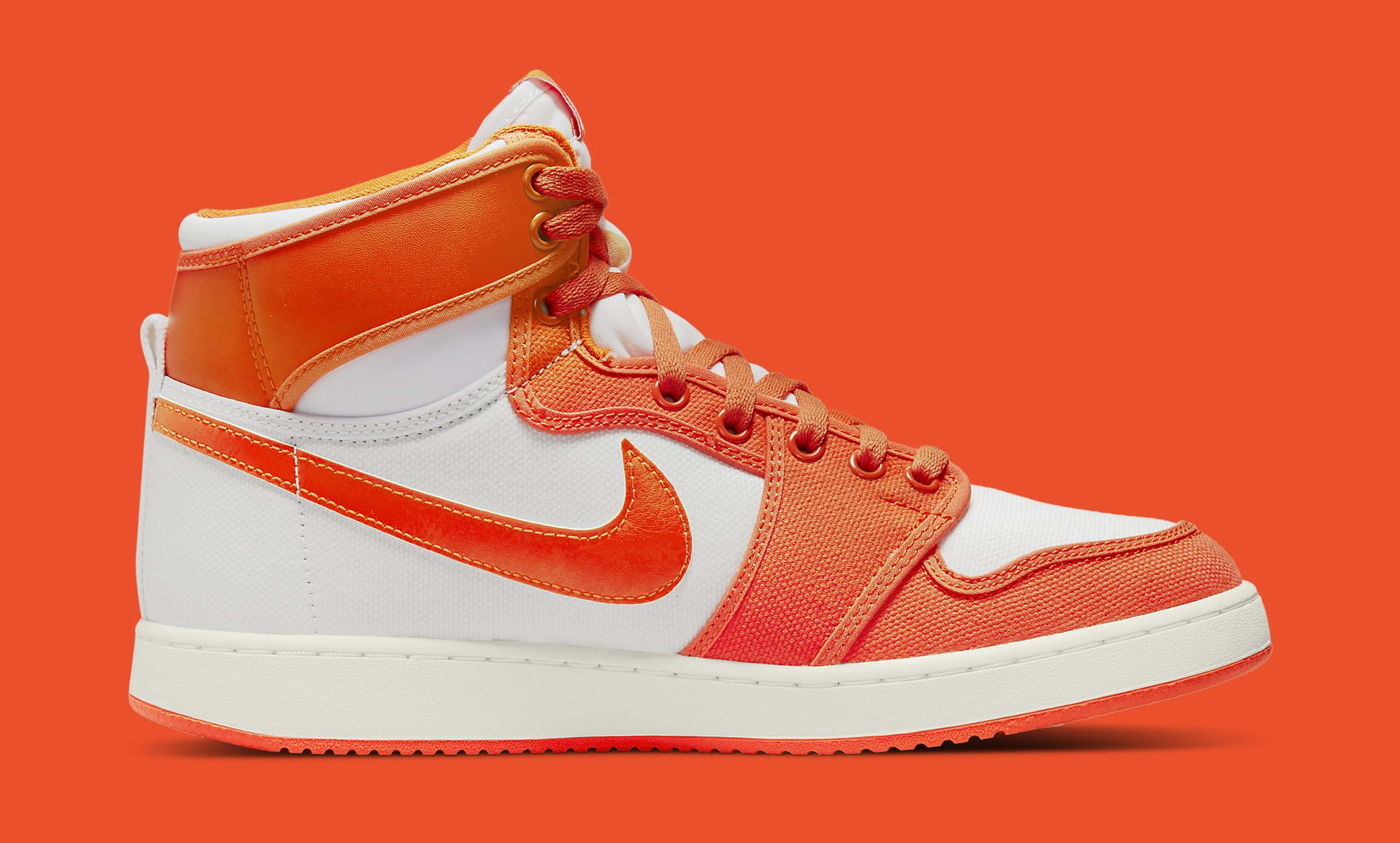 air jordan 1 rush orange white sail
