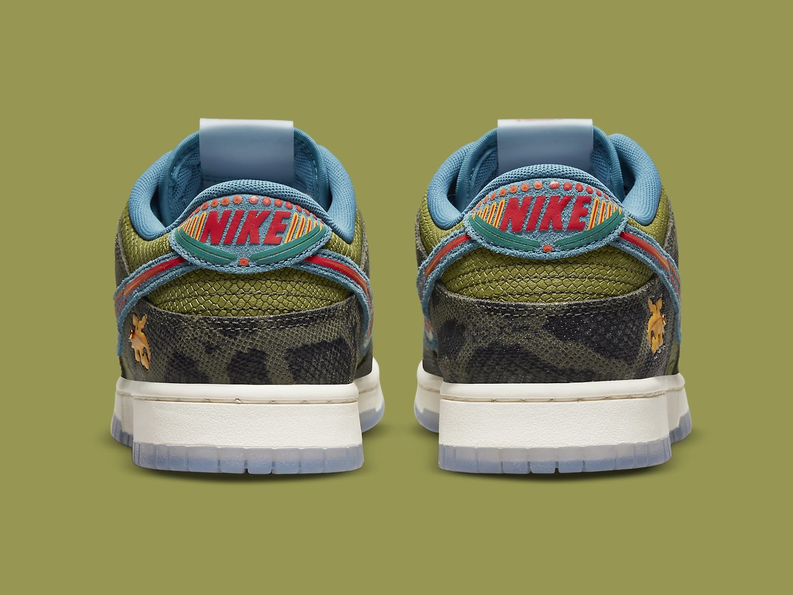 Nike Dunk Low Siempre Familia Release Date DO2160-335 Heel