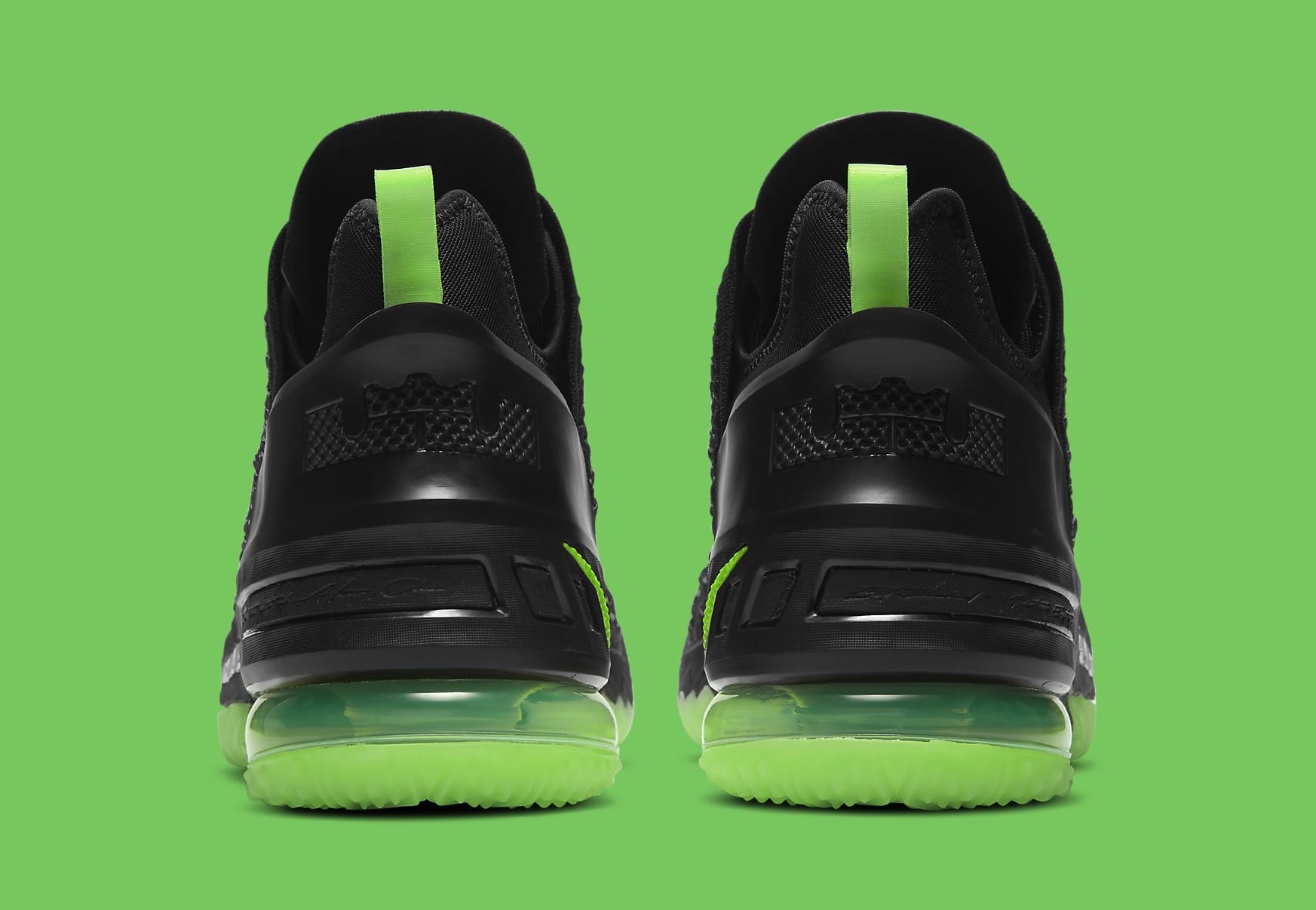 Nike LeBron 18 'Dunkman' CQ9284-005 Heel