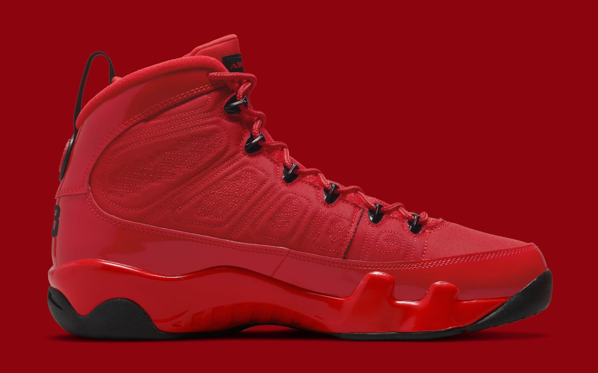 all red jordan 9s release date