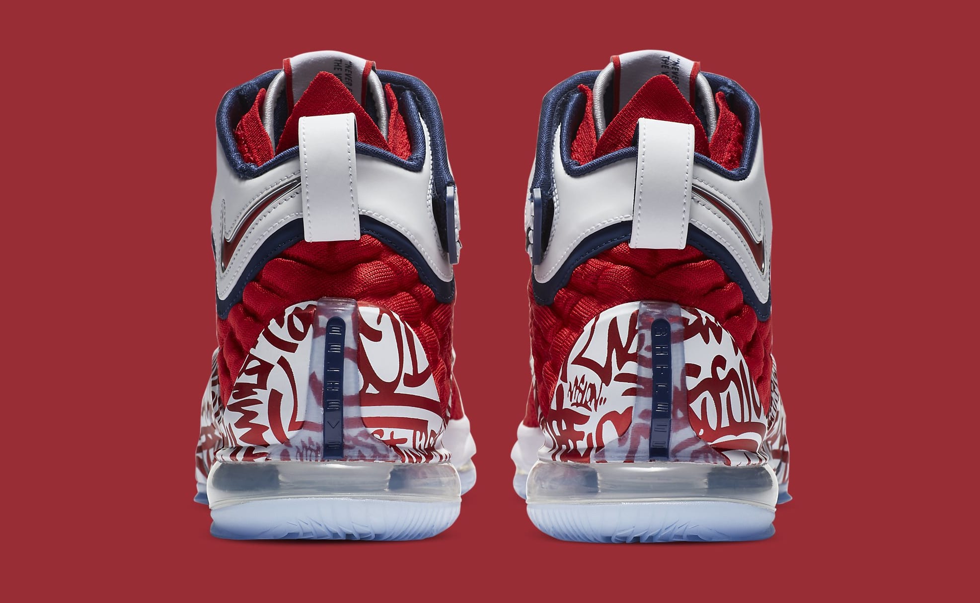 Nike LeBron 17 &quot;Fire Red Graffiti&quot; Coming Soon: Official s