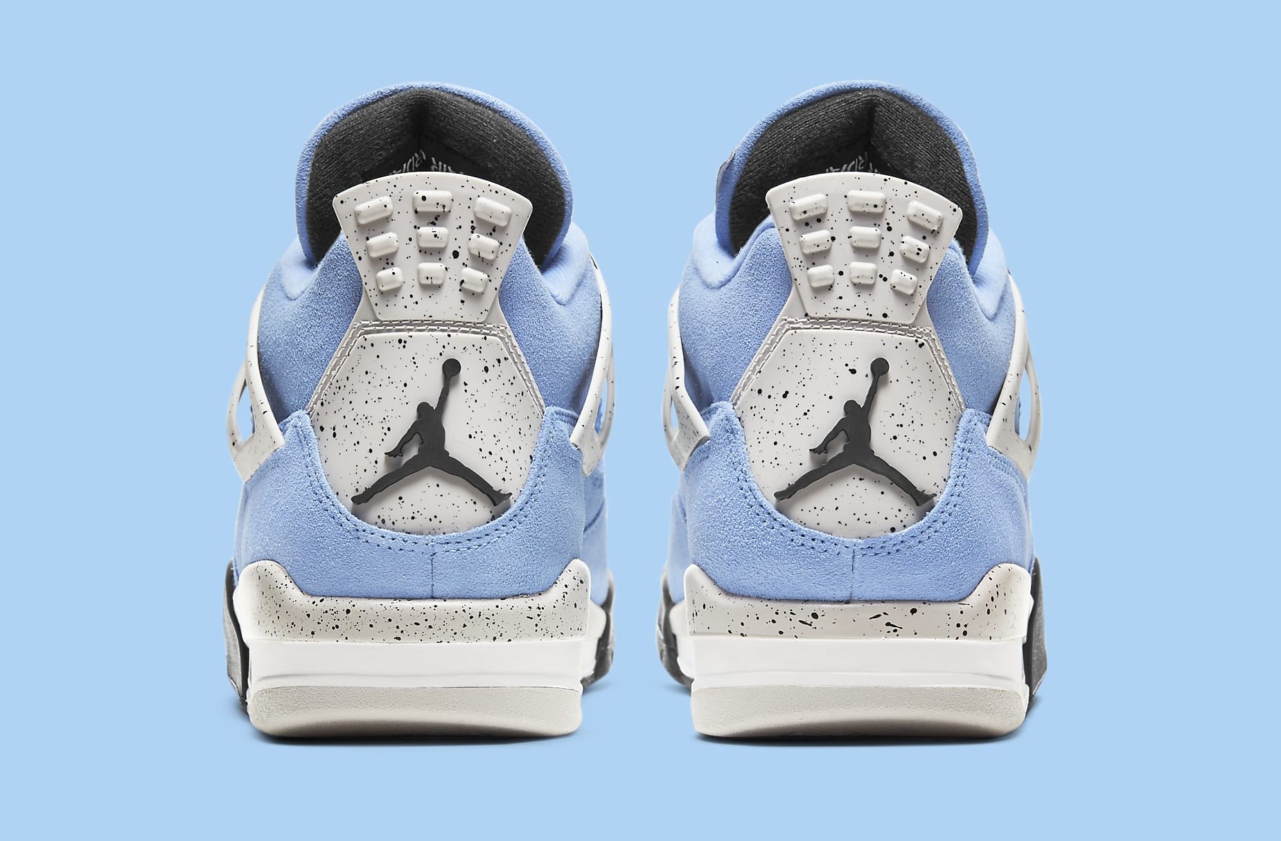Jordan 4 unc back