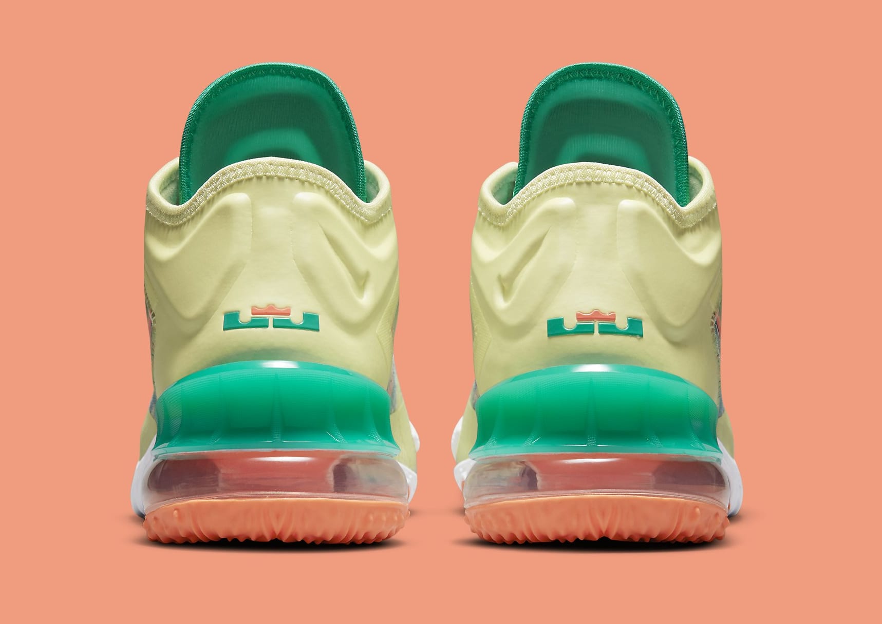 nike lebron 18 low Orange