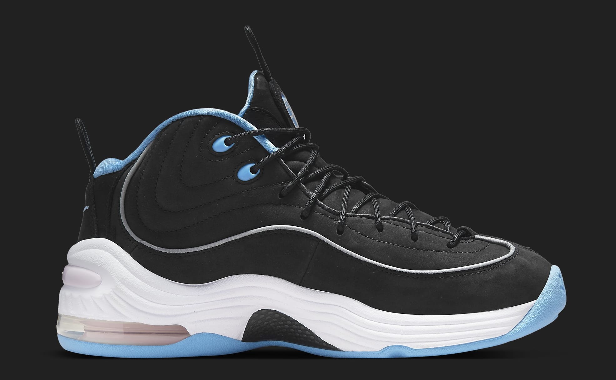 Social Status x Nike Air Penny 2 Sail DM9132-001 (Medial)